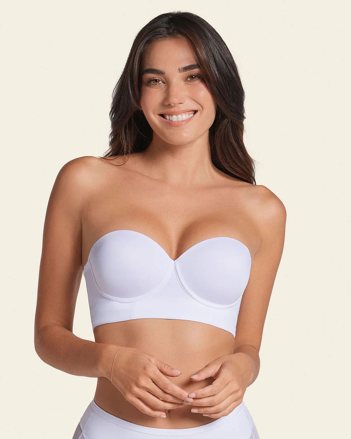 2-Pack Bras 360: Strapless Longline Contouring Bras - Image 10