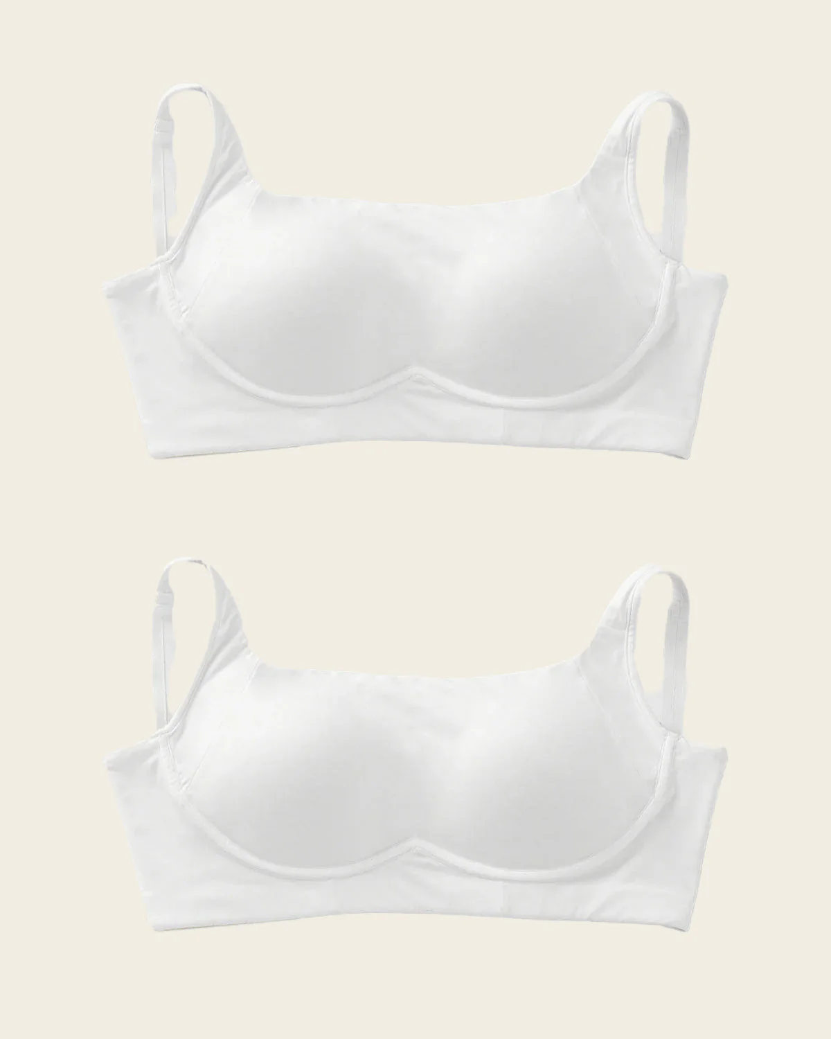 2-Pack Everyday Wireless Support Bras - Image 16