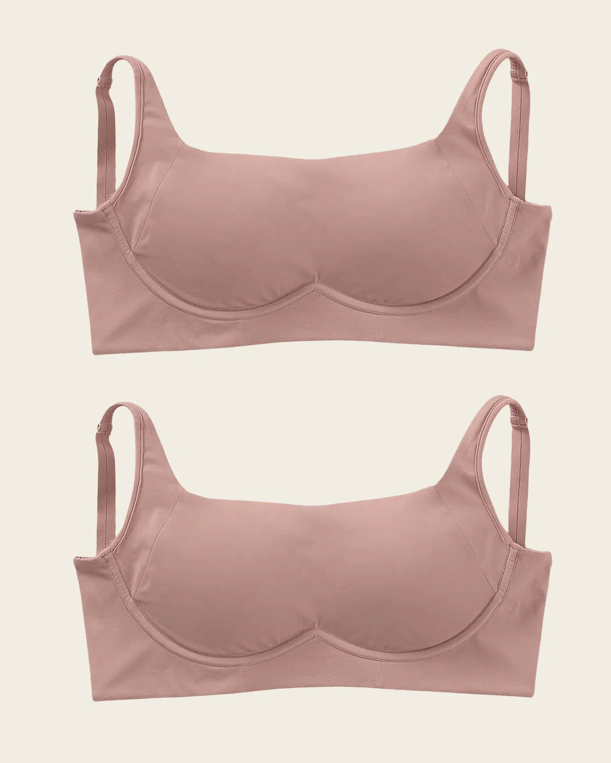 2-Pack Everyday Wireless Support Bras - Image 32