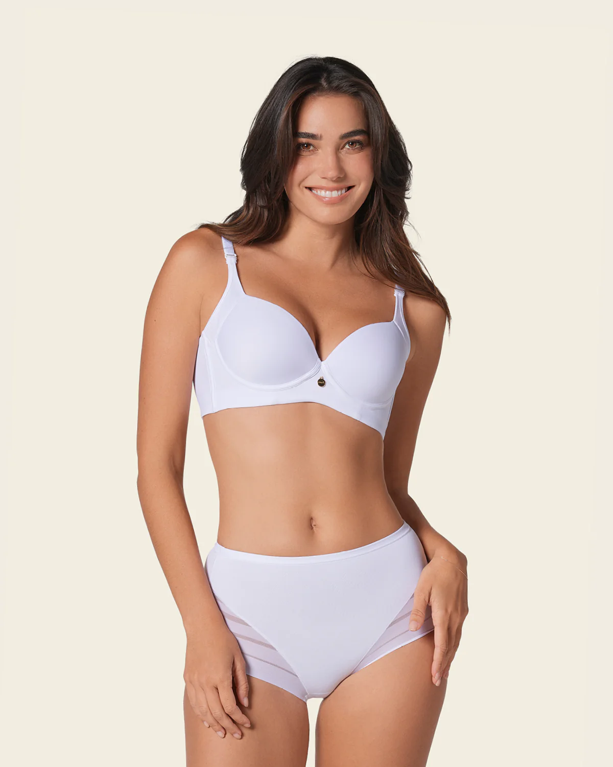 2-Pack High Profile Back Smoothing Bras with Soft Full Coverage Cups - Image 12