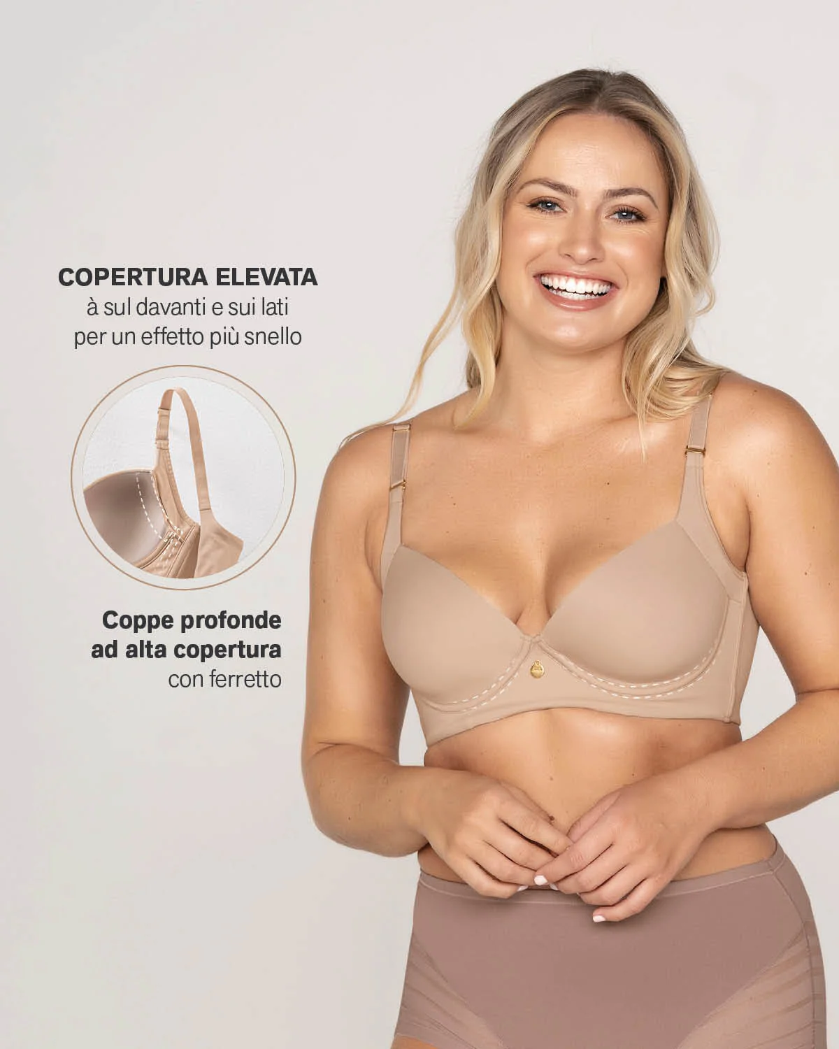 Back Smoothing Bra with Soft Full Coverage Cups - Image 36