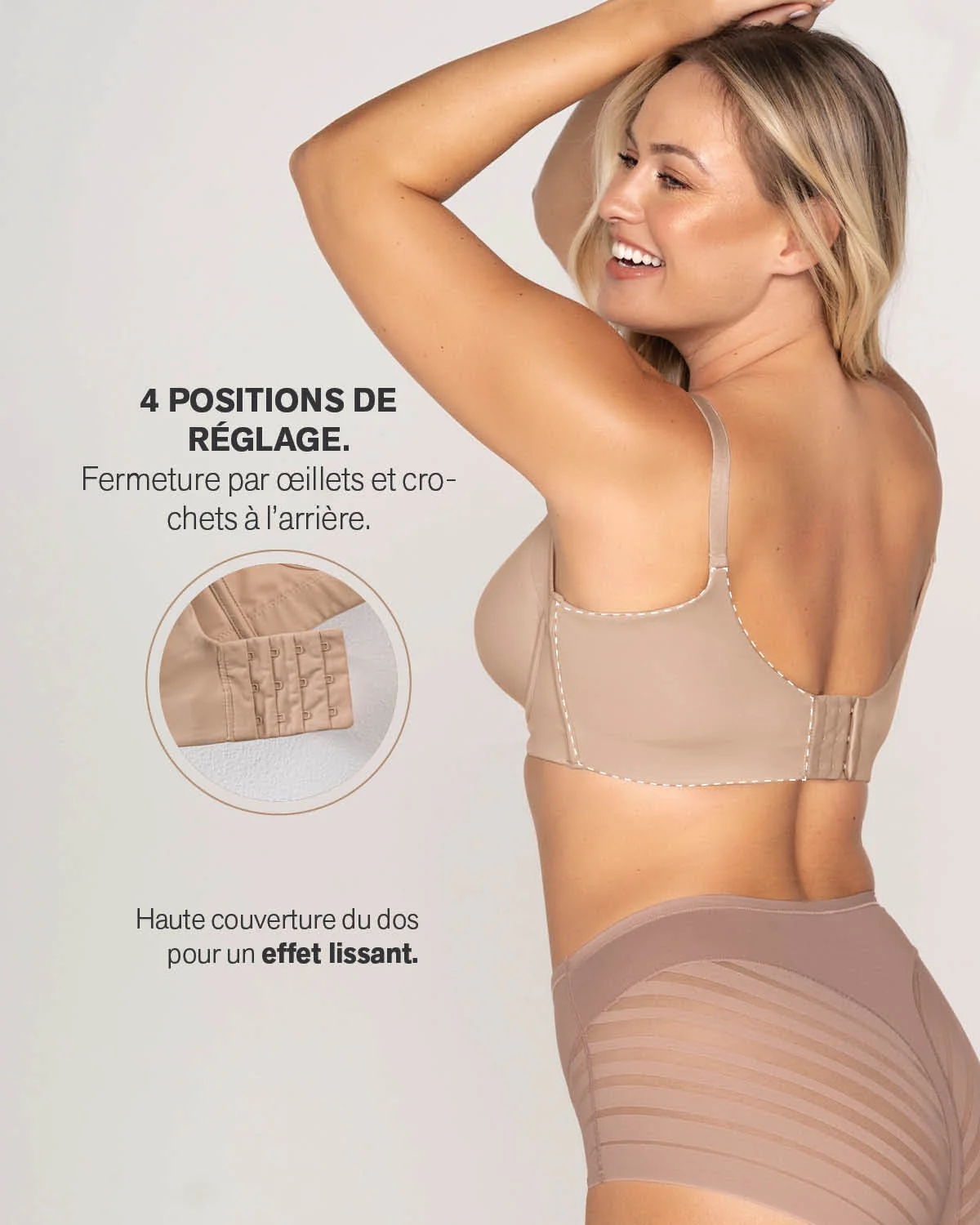 Back Smoothing Bra with Soft Full Coverage Cups - Image 35