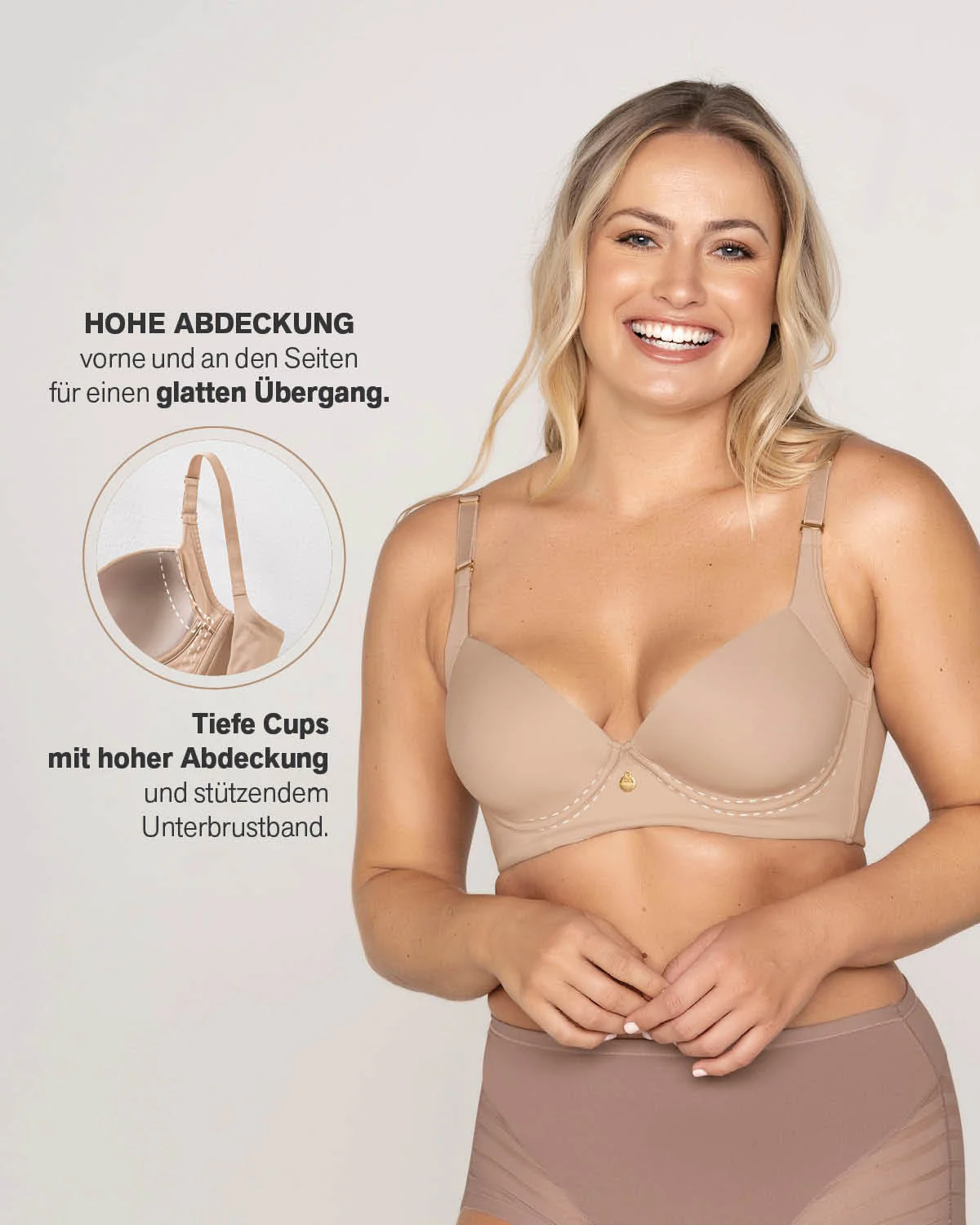 Back Smoothing Bra with Soft Full Coverage Cups - Image 32
