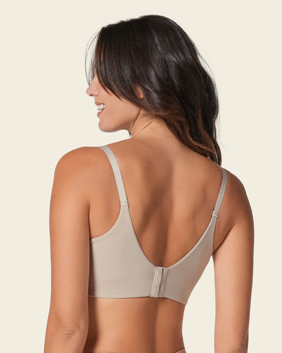 2-Pack High Profile Back Smoothing Bras with Soft Full Coverage Cups - Image 3