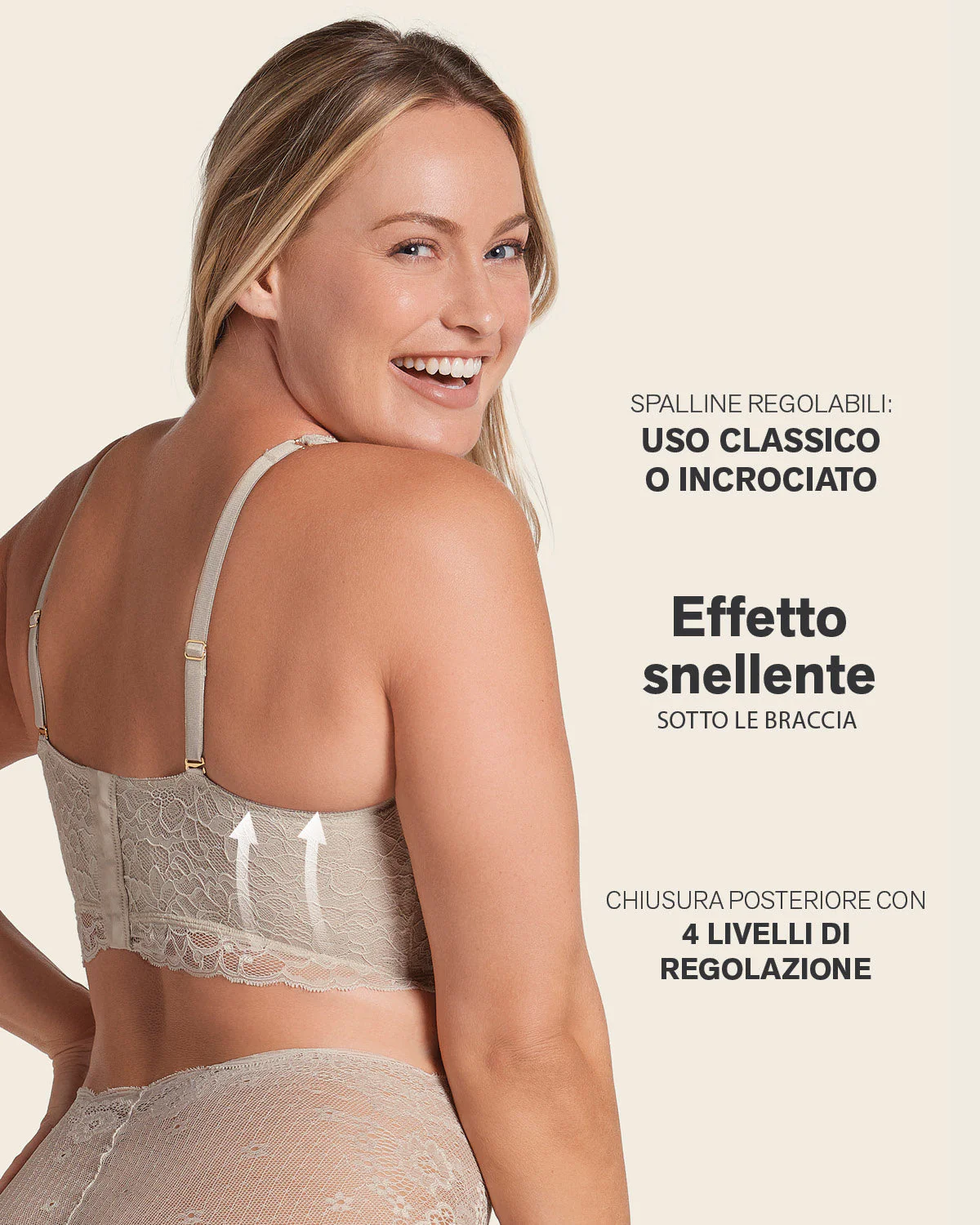 2-Pack Luxe Lace Underwire Smoothing Bustier Bras - Image 16