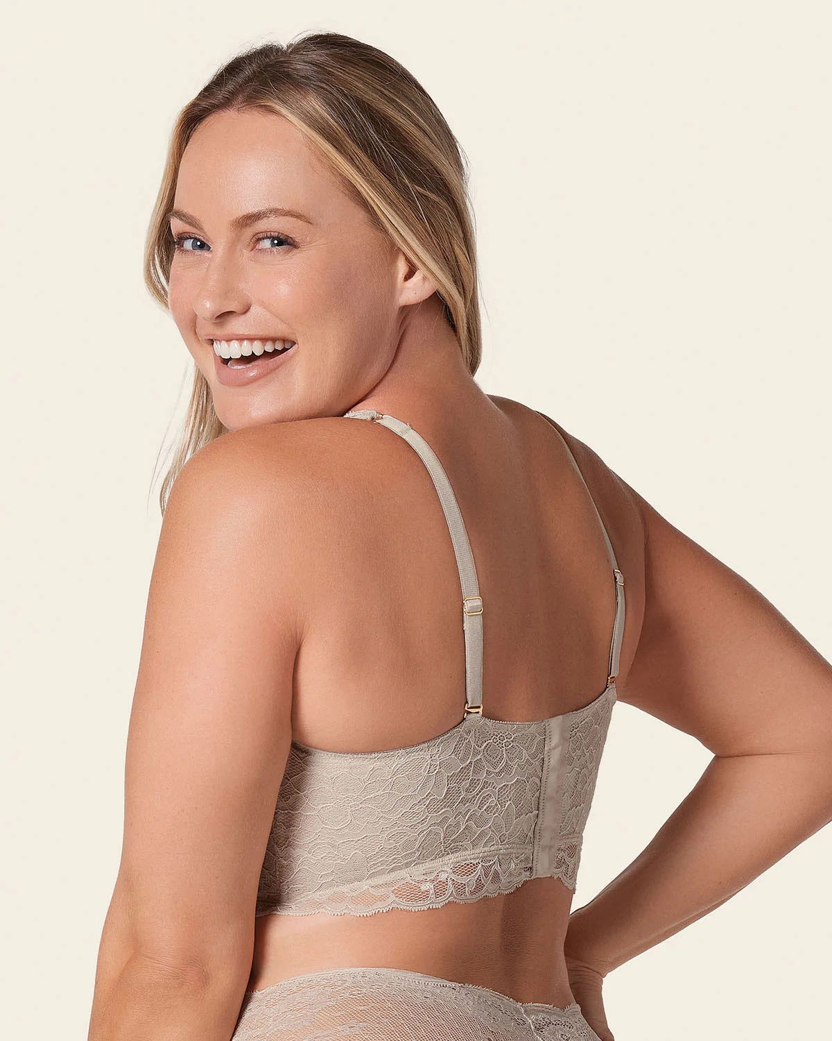2-Pack Luxe Lace Underwire Smoothing Bustier Bras - Image 9