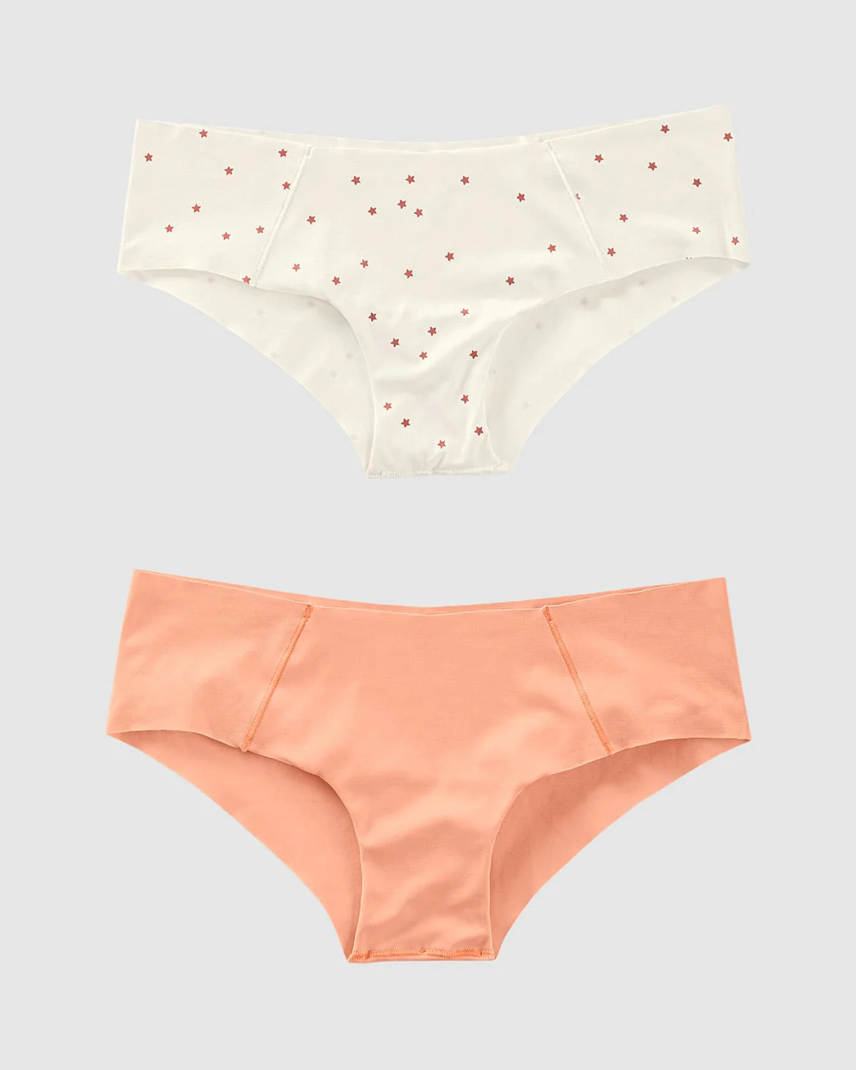 2-Pack Seamless Hipster knickers with Decorative Contrast Stitching - Image 21