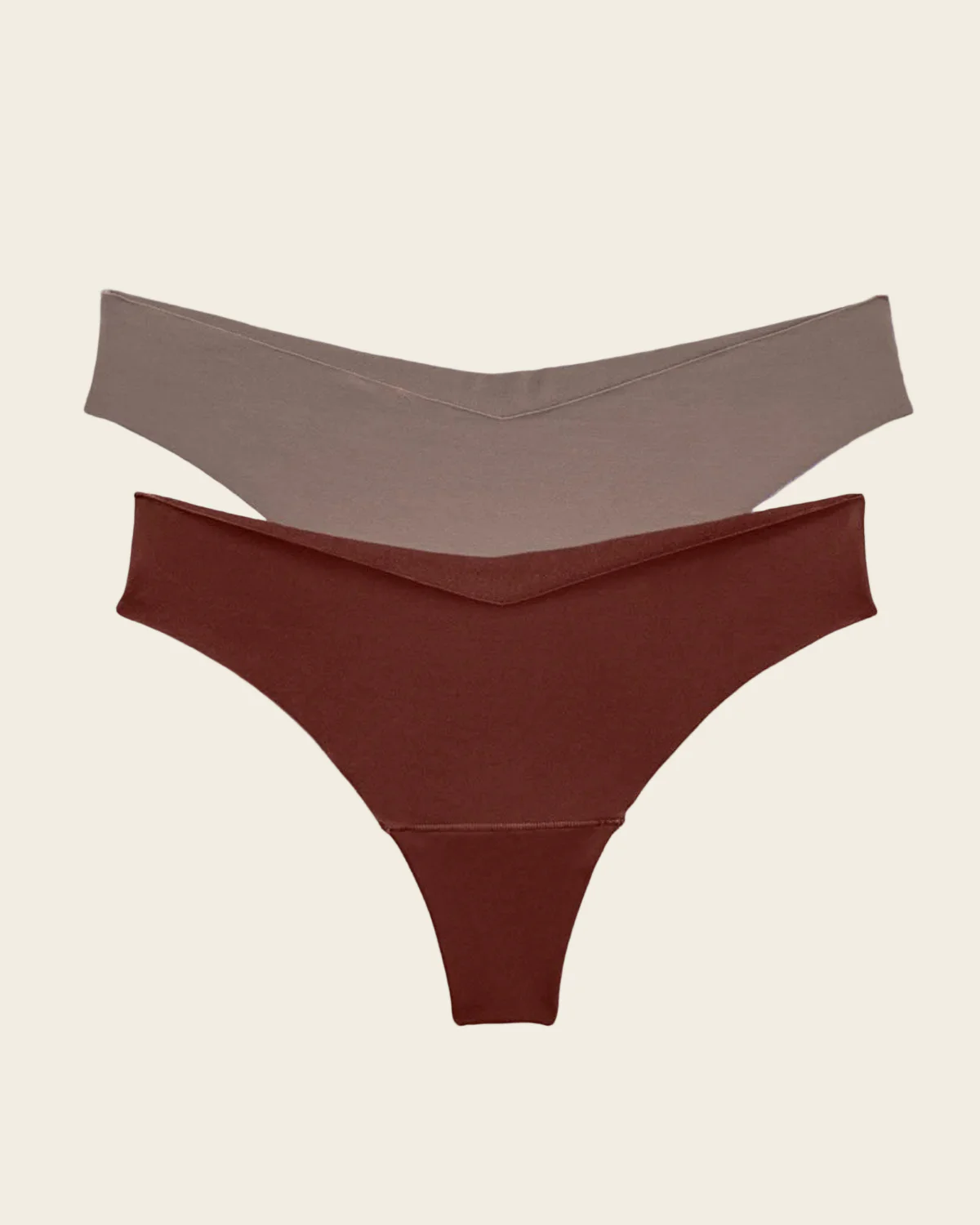 2-Pack Totally Invisible Thong Knickers