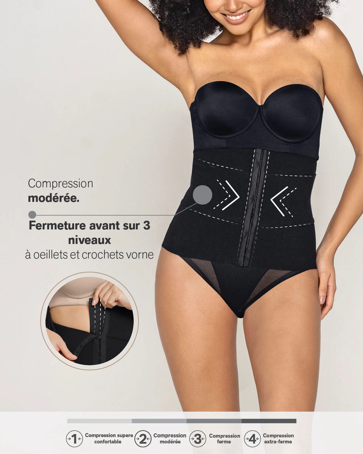 3-Belt Custom Waist Cincher with Lumbar Support - Image 16