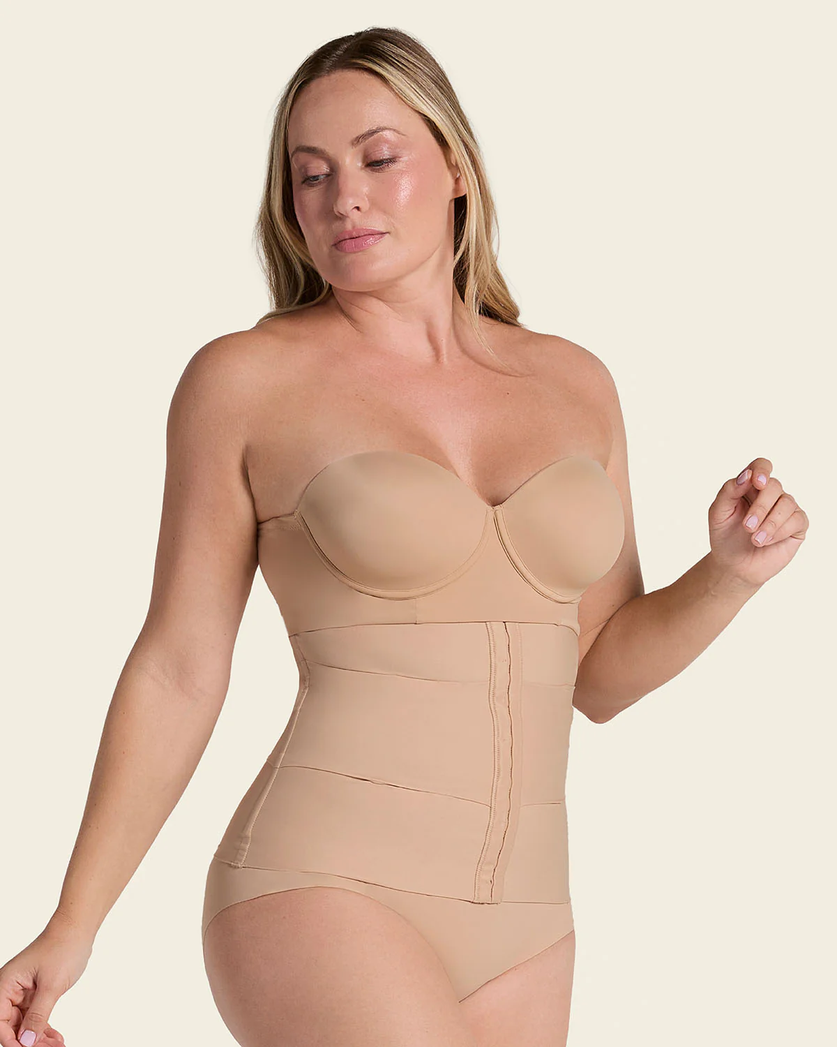 3-Belt Custom Waist Cincher with Lumbar Support - Image 6