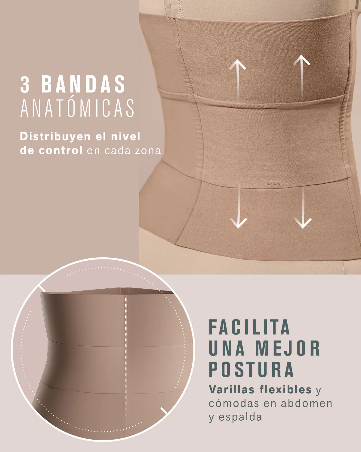 3-Belt Custom Waist Cincher with Lumbar Support - Image 8