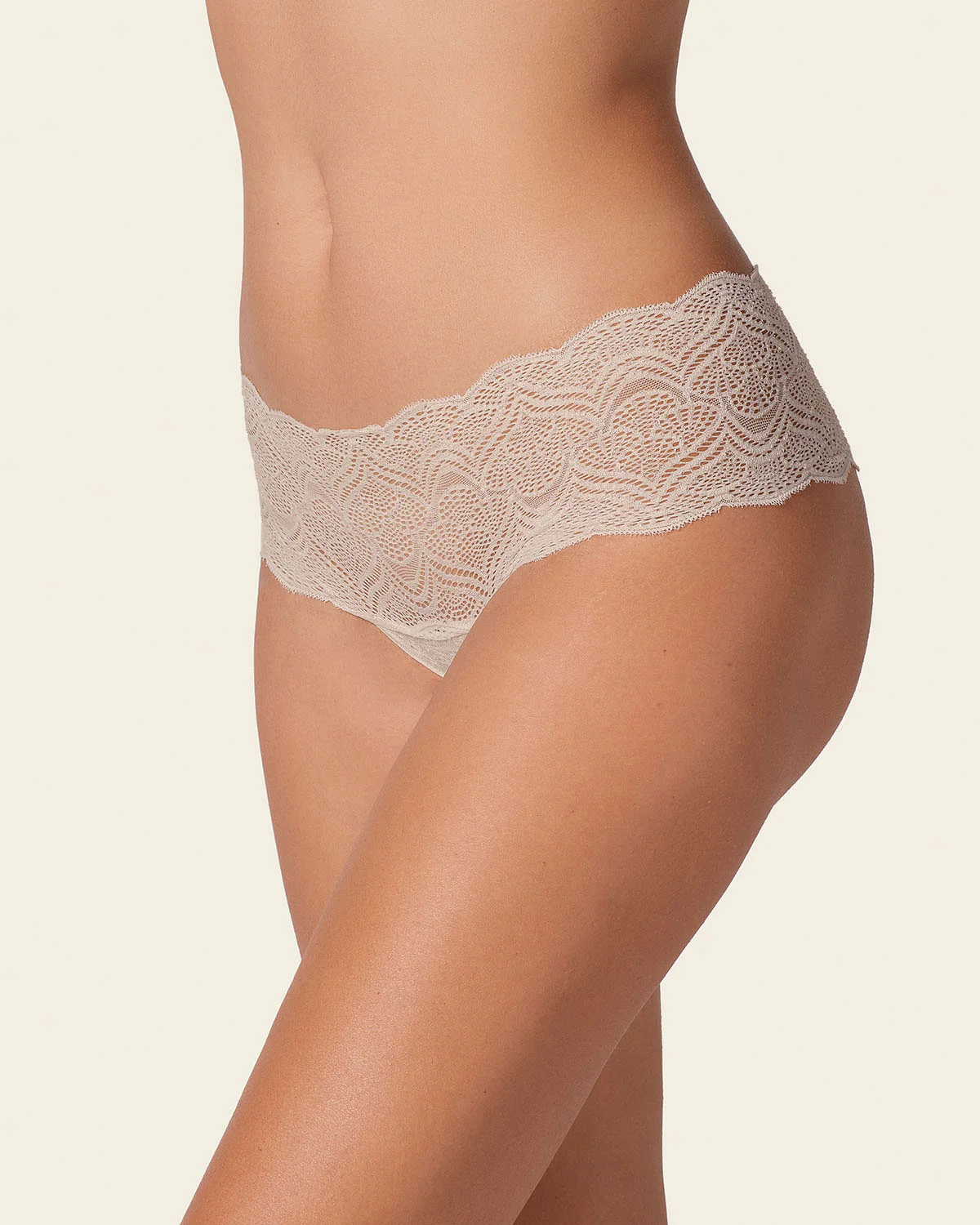 3-Pack Cheeky Lace Hipster Knickers - Image 3