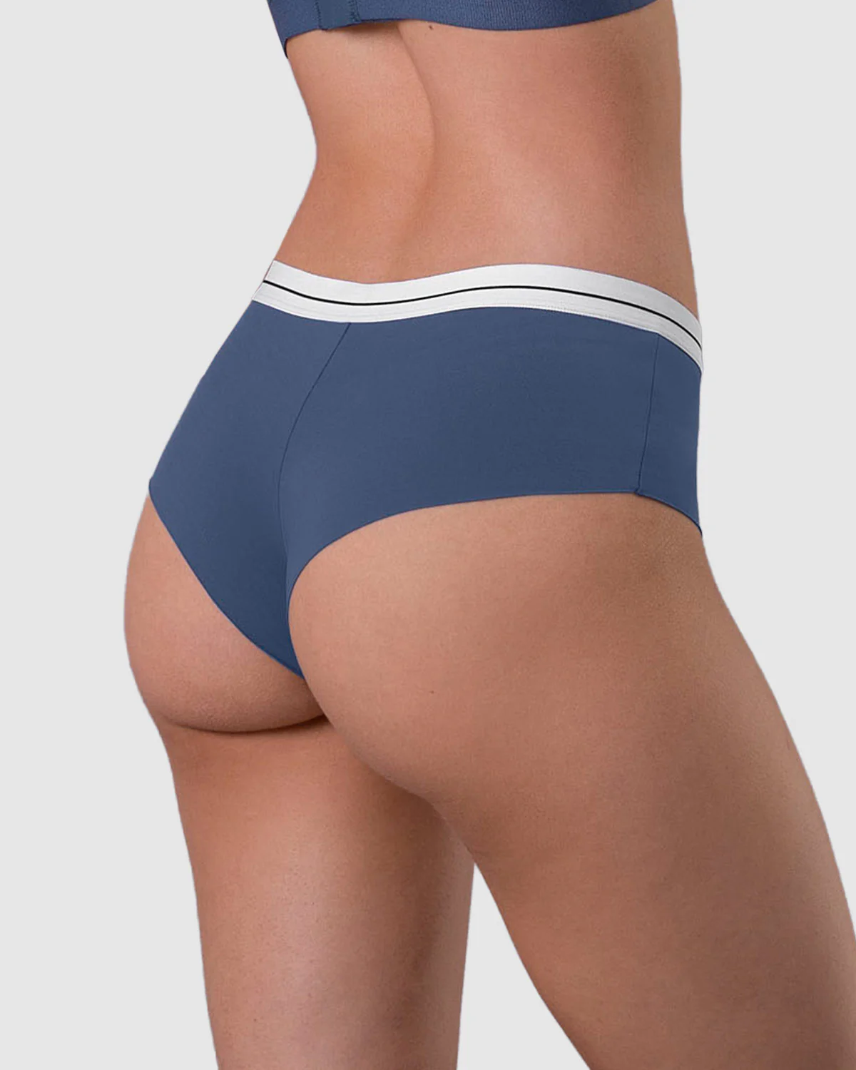 3-pack Contrast Waistband Soft Cheeky Knickers - Image 7