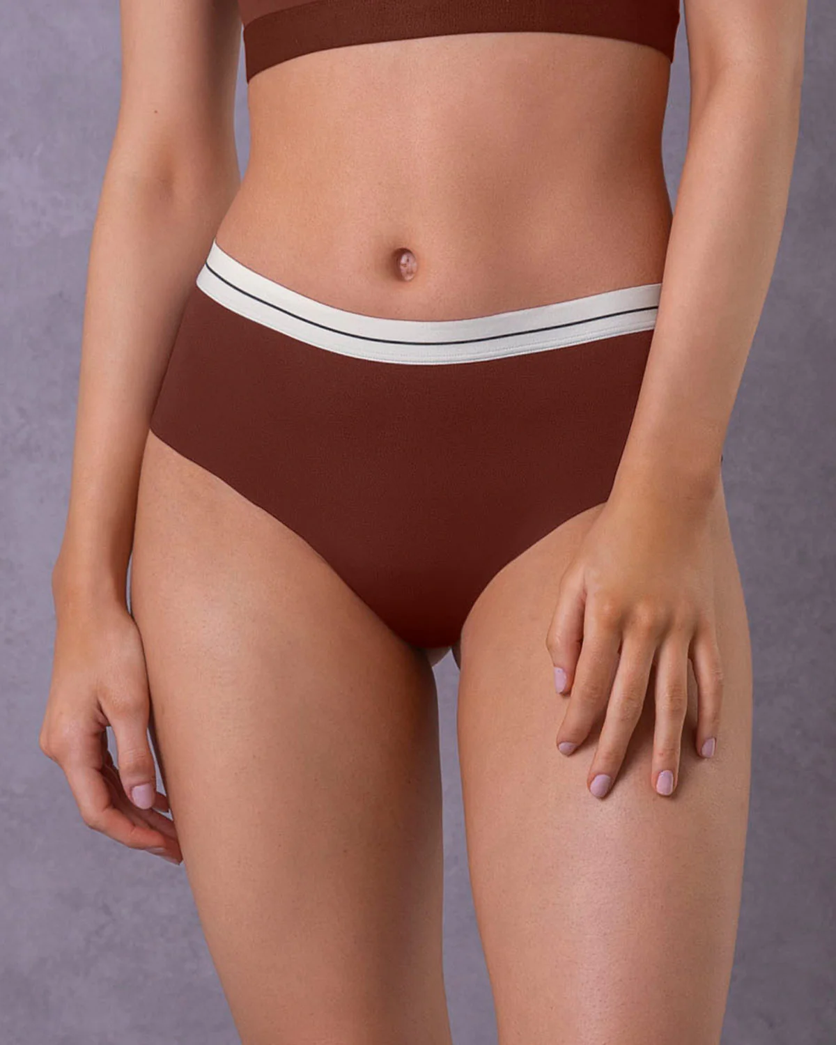 3-pack Contrast Waistband Soft Cheeky Knickers - Image 8