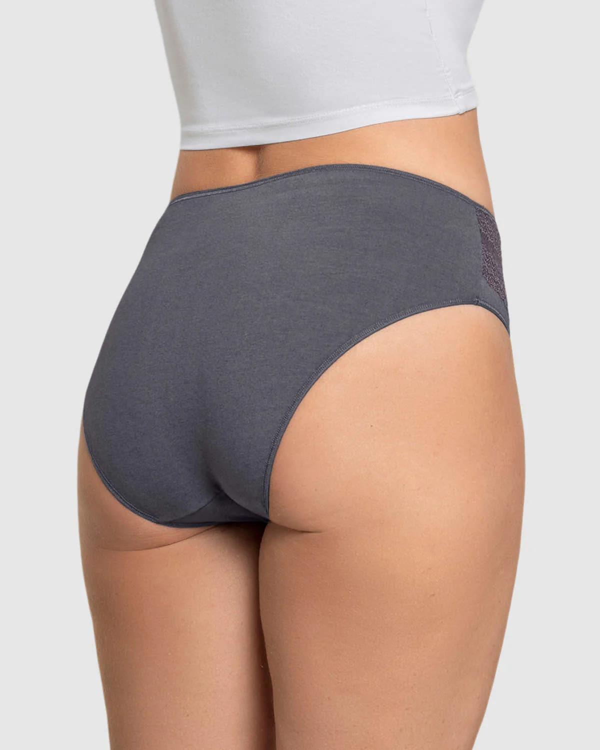 3-pack High-cut Brief Knickers with Lace - Image 10
