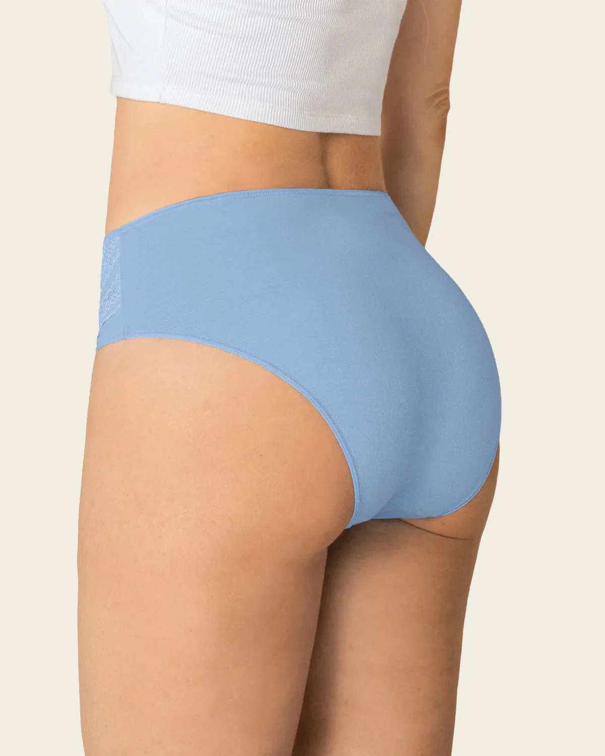 3-pack High-cut Brief Knickers with Lace - Image 6