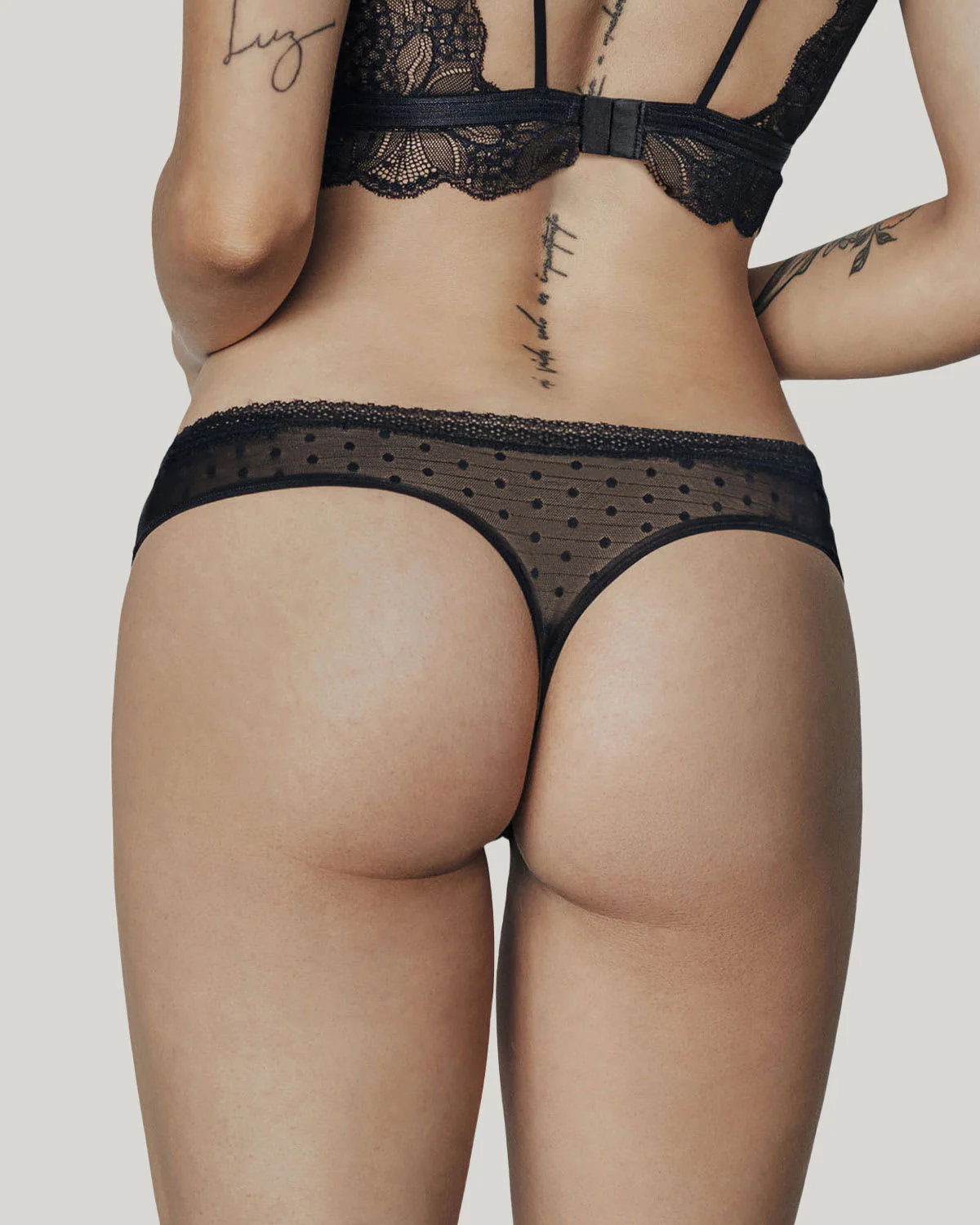 3-Pack Sheer Lace Low-Rise Thong knickers - Image 2