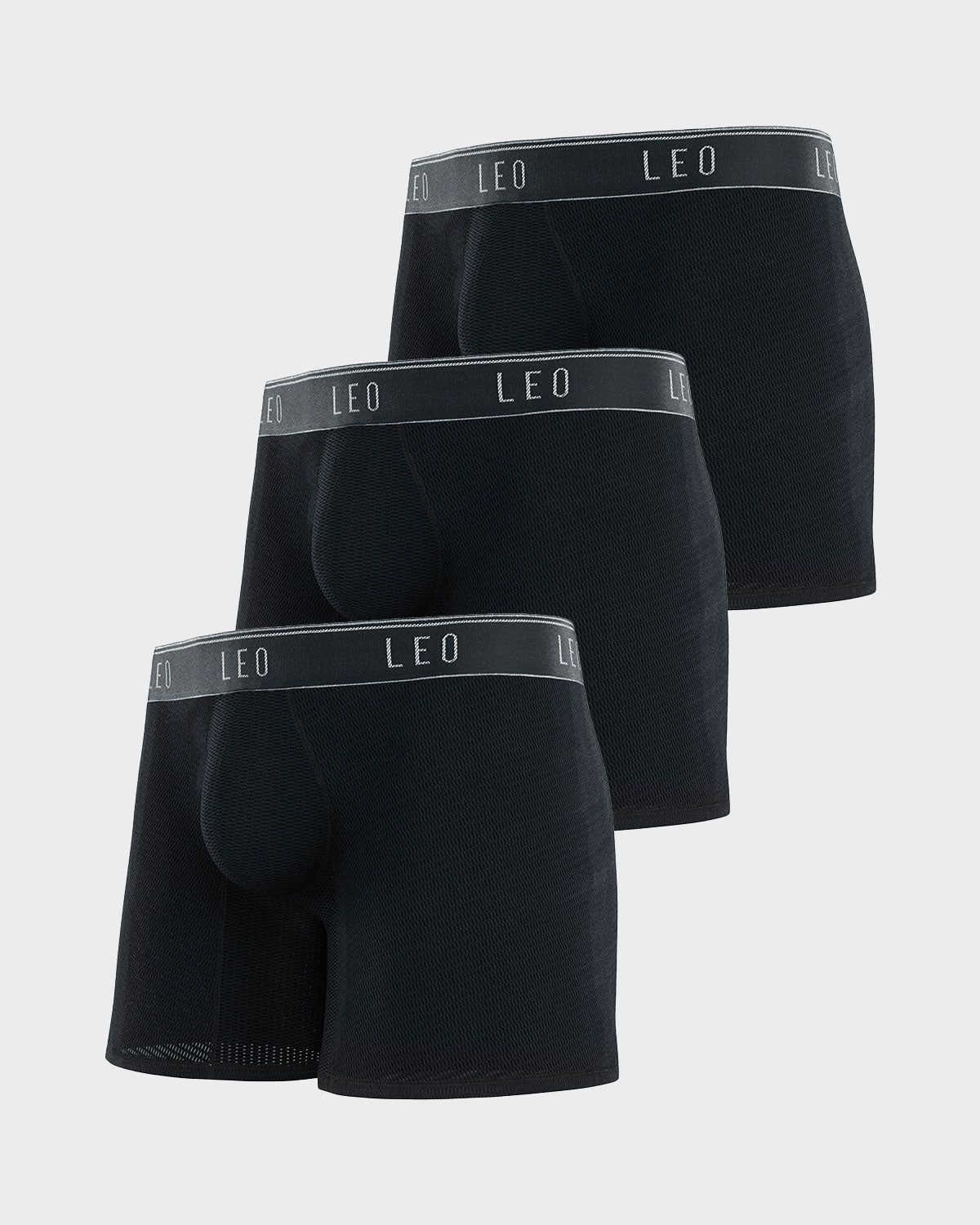 3-Pack Ultra-Light Boxer Briefs with Ergonomic Pouches - Image 11