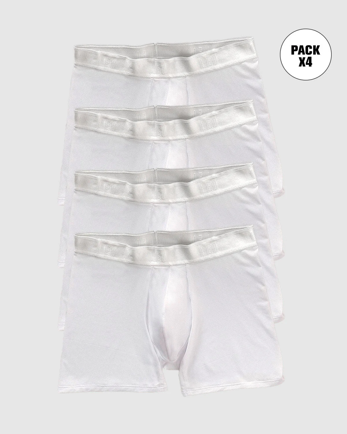 4-Pack Ultra-Light Boxer Briefs with Ergonomic Pouches