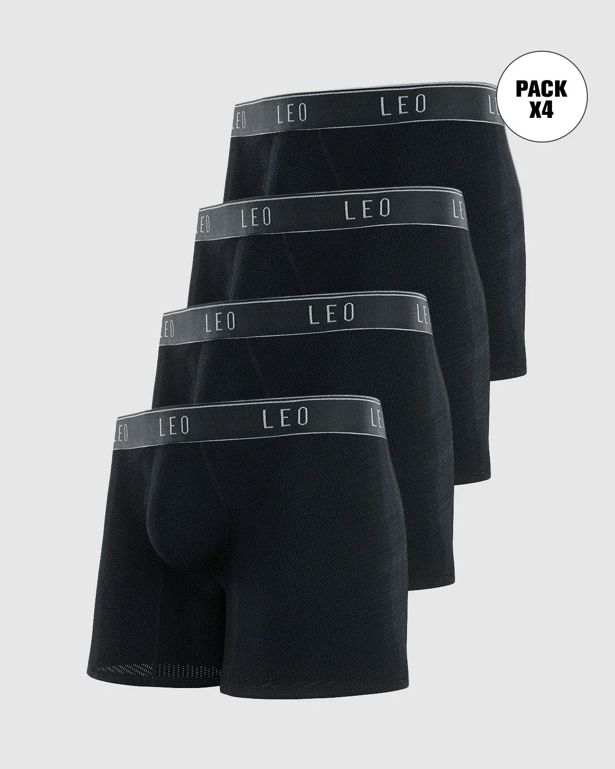 4-Pack Ultra-Light Boxer Briefs with Ergonomic Pouches - Image 11