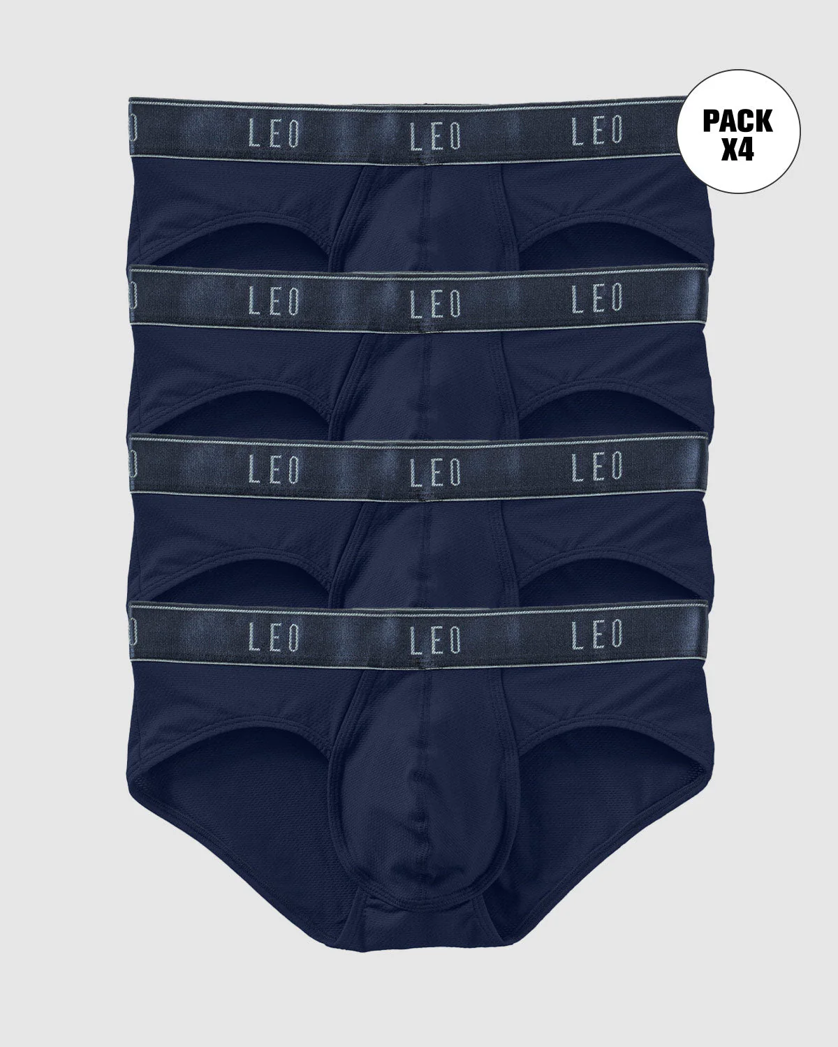 4-Pack Ultra-Light Briefs with Ergonomic Pouches