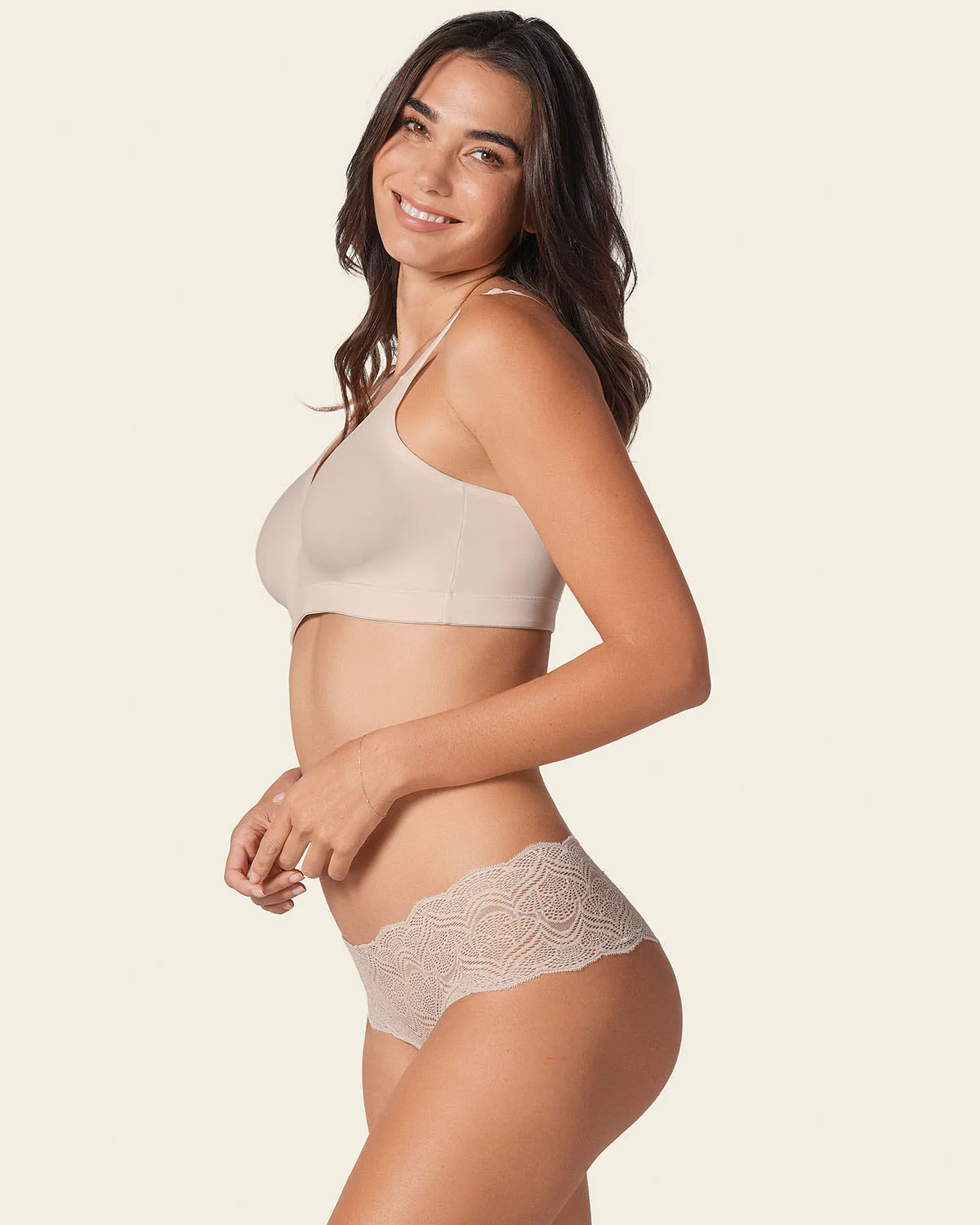 5-Pack Cheeky Lace Hipster Knickers - Image 4