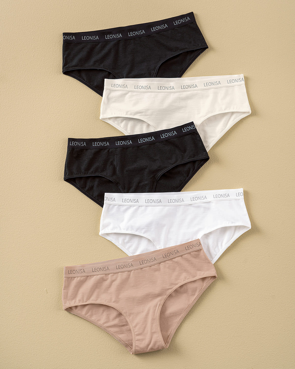 5-Pack Cotton Blend Hipster Knickers - Image 22