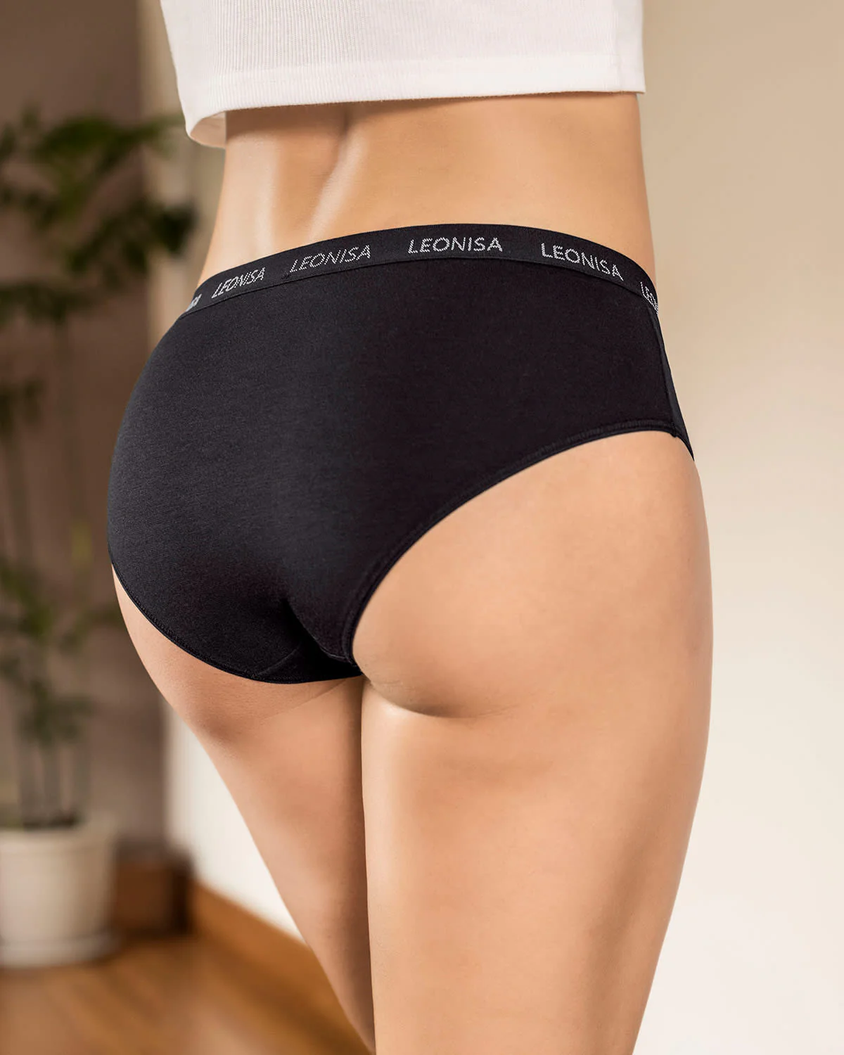5-Pack Cotton Blend Hipster Knickers - Image 23
