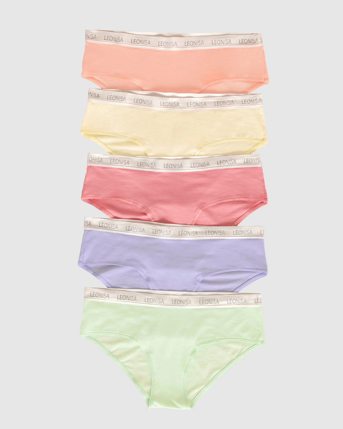 5-Pack Cotton Blend Hipster Knickers - Image 33
