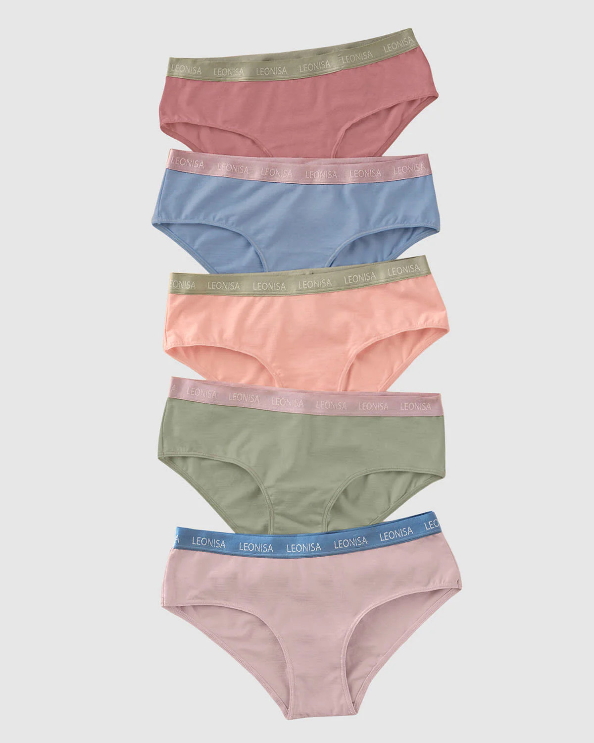 5-Pack Cotton Blend Hipster Knickers - Image 39