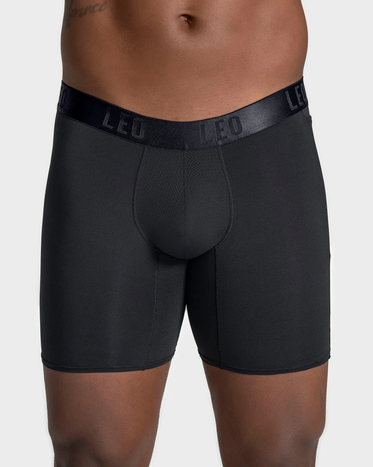 3-Pack Long Athletic Boxer Briefs with Side Pocket - Image 4