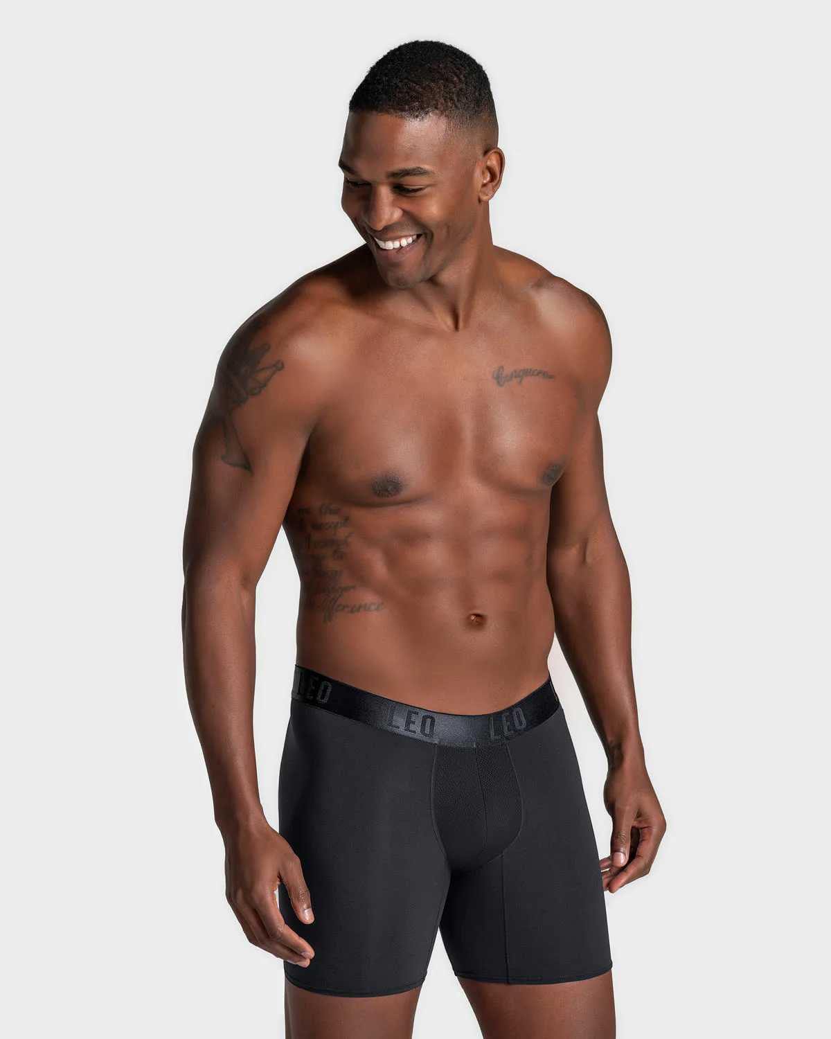 3-Pack Long Athletic Boxer Briefs with Side Pocket - Image 5