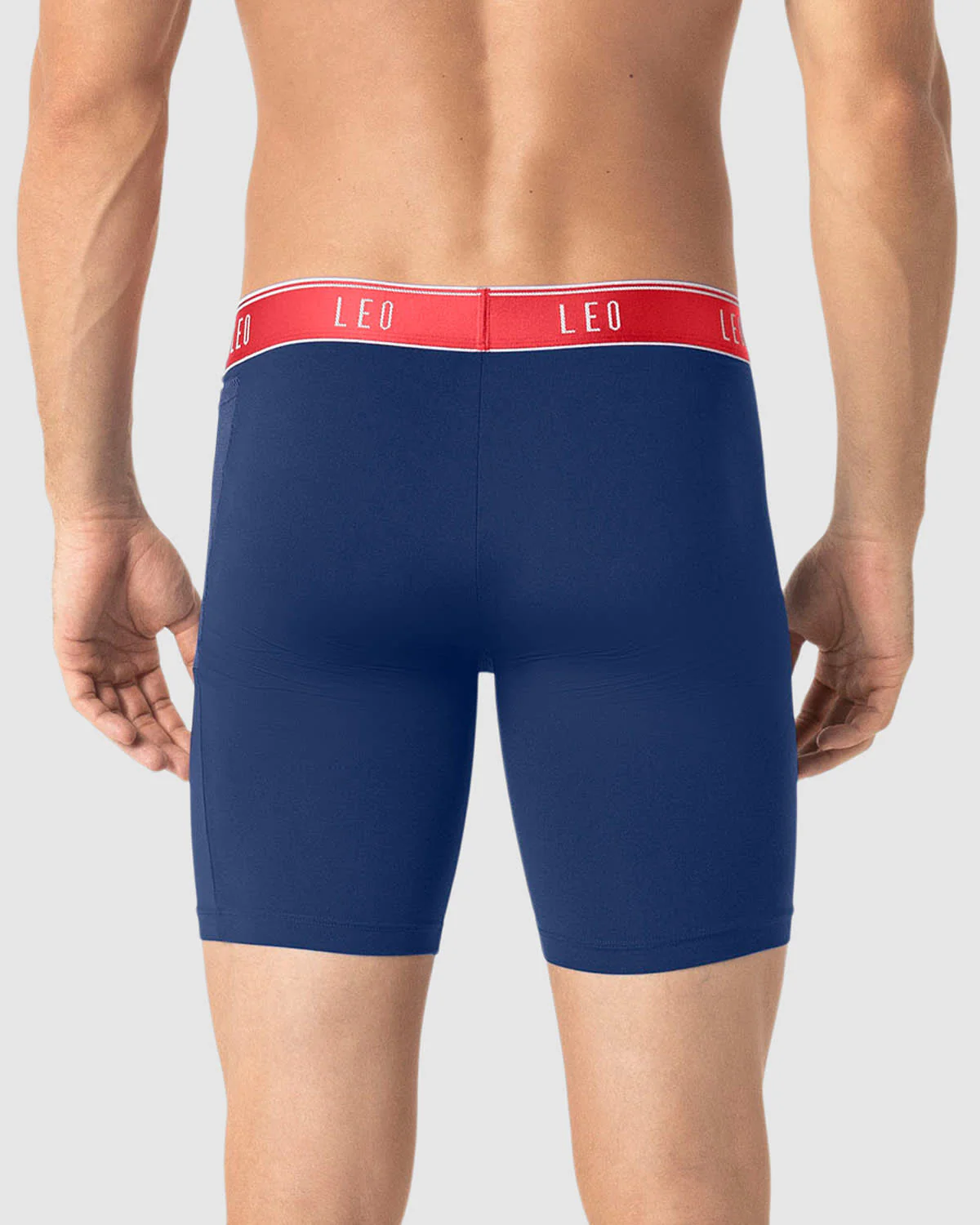 3-Pack Long Athletic Boxer Briefs with Side Pocket - Image 11