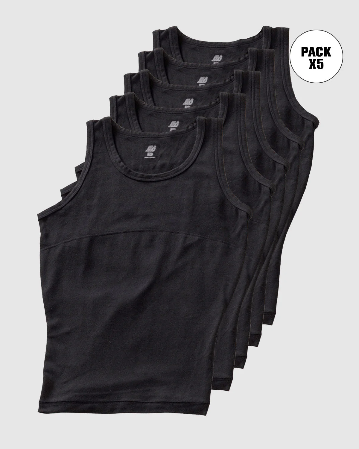 5-Pack Moderate Compression Shaper Tanks - Image 8