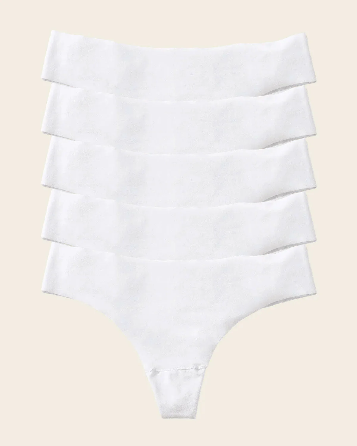 5-Pack No Ride-Up Seamless Thong knickers - Image 10