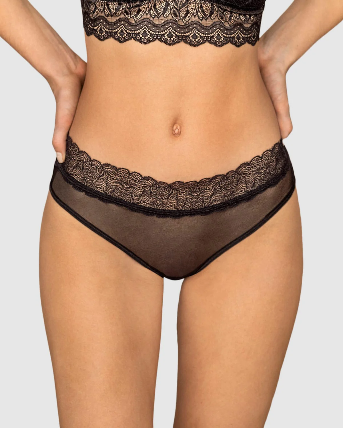 5-Pack Sheer Lace Low-Rise Cheeky knickers - Image 3