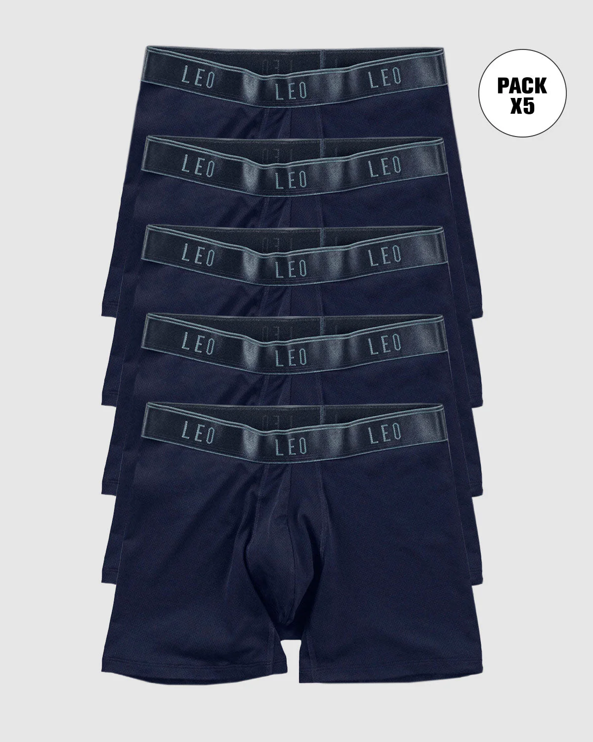 5-Pack Ultra-Light Boxer Briefs with Ergonomic Pouches - Image 6