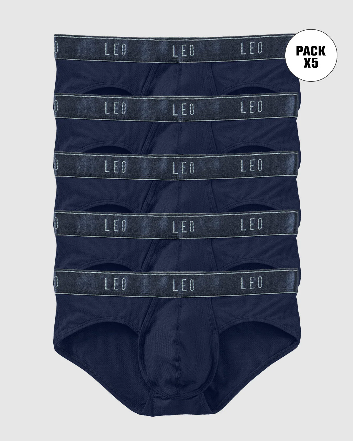 5-Pack Ultra-Light Briefs with Ergonomic Pouches