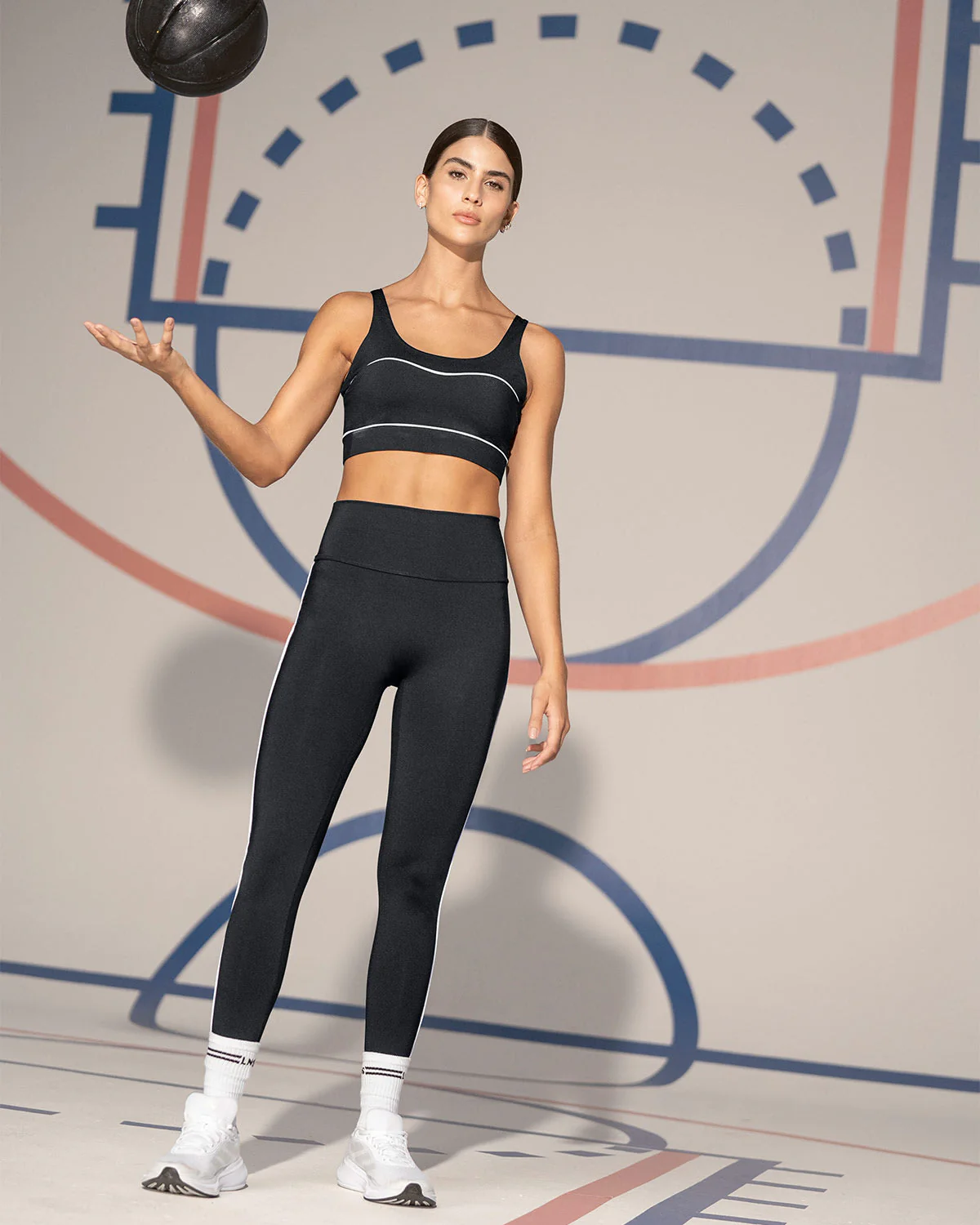 Active Legging with Double-Layered Firm Compression Waistband - Image 11
