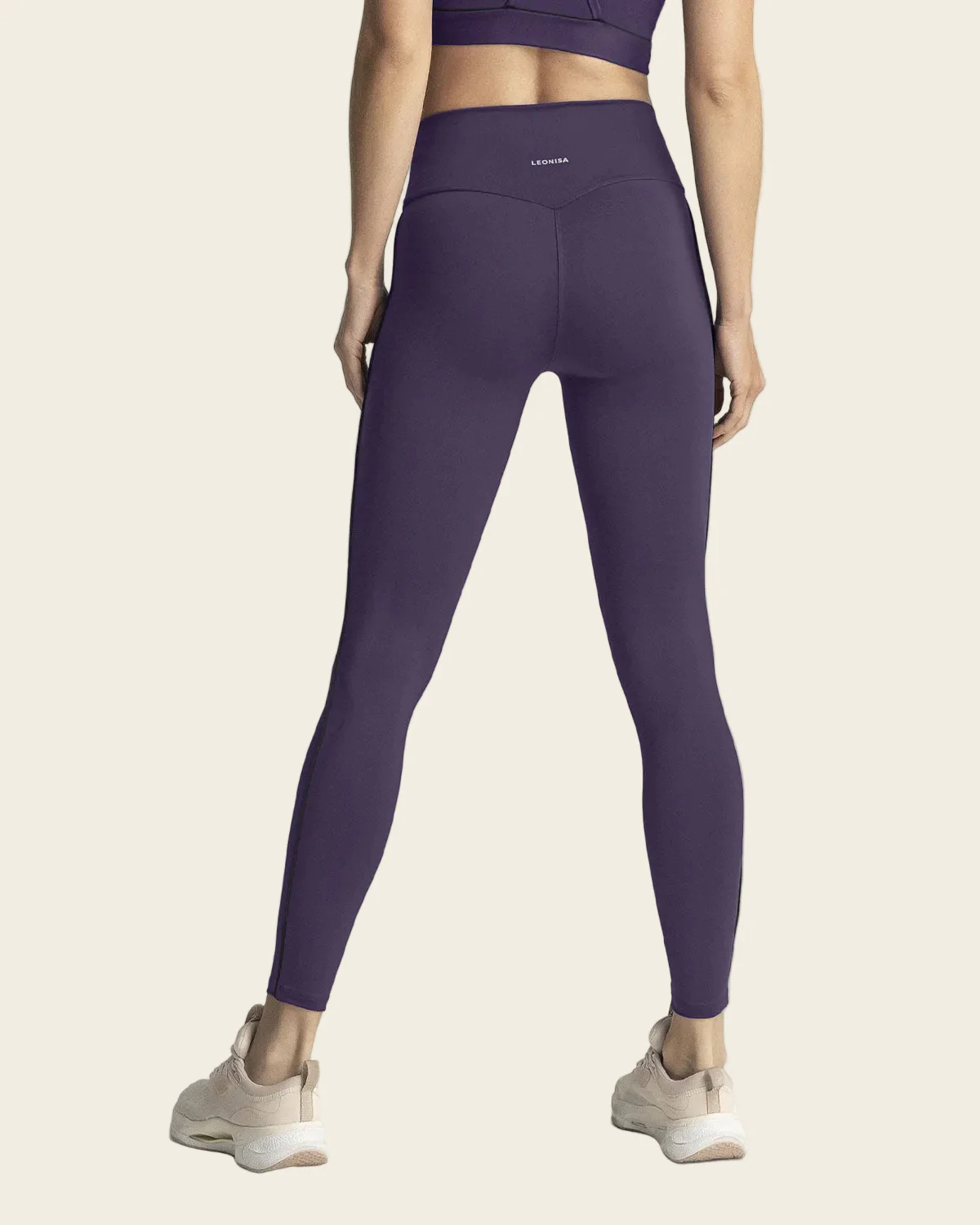 Active Legging with Double-Layered Firm Compression Waistband - Image 2