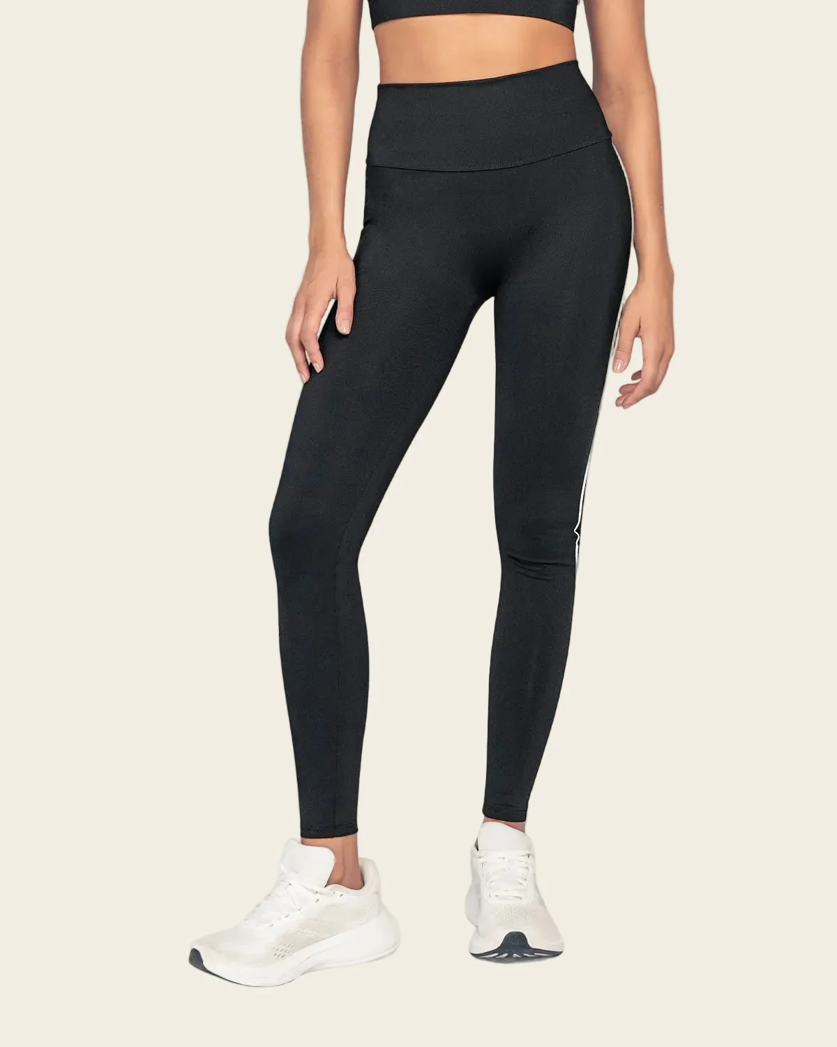 Active Legging with Double-Layered Firm Compression Waistband - Image 7