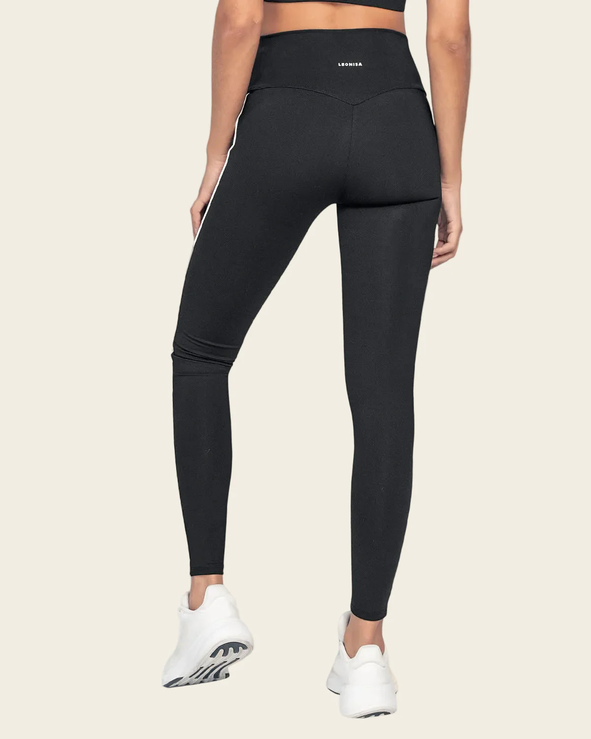Active Legging with Double-Layered Firm Compression Waistband - Image 8