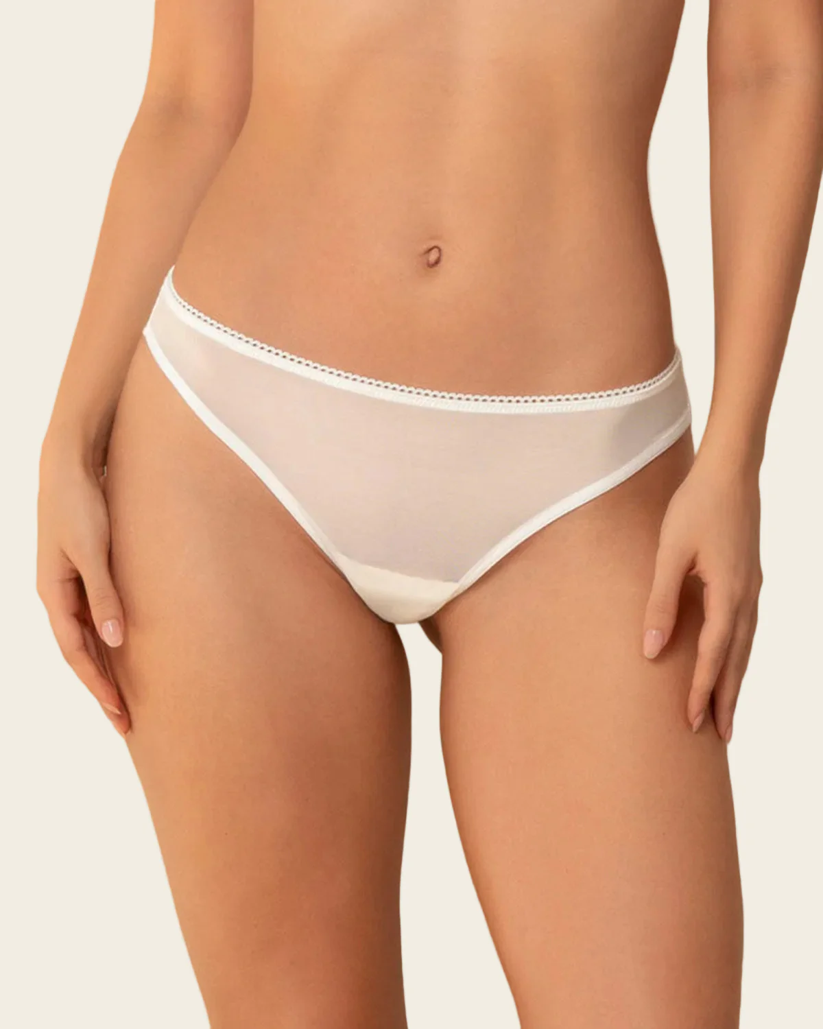 Allover Sheer Low-Rise Hipster Panty - Image 6