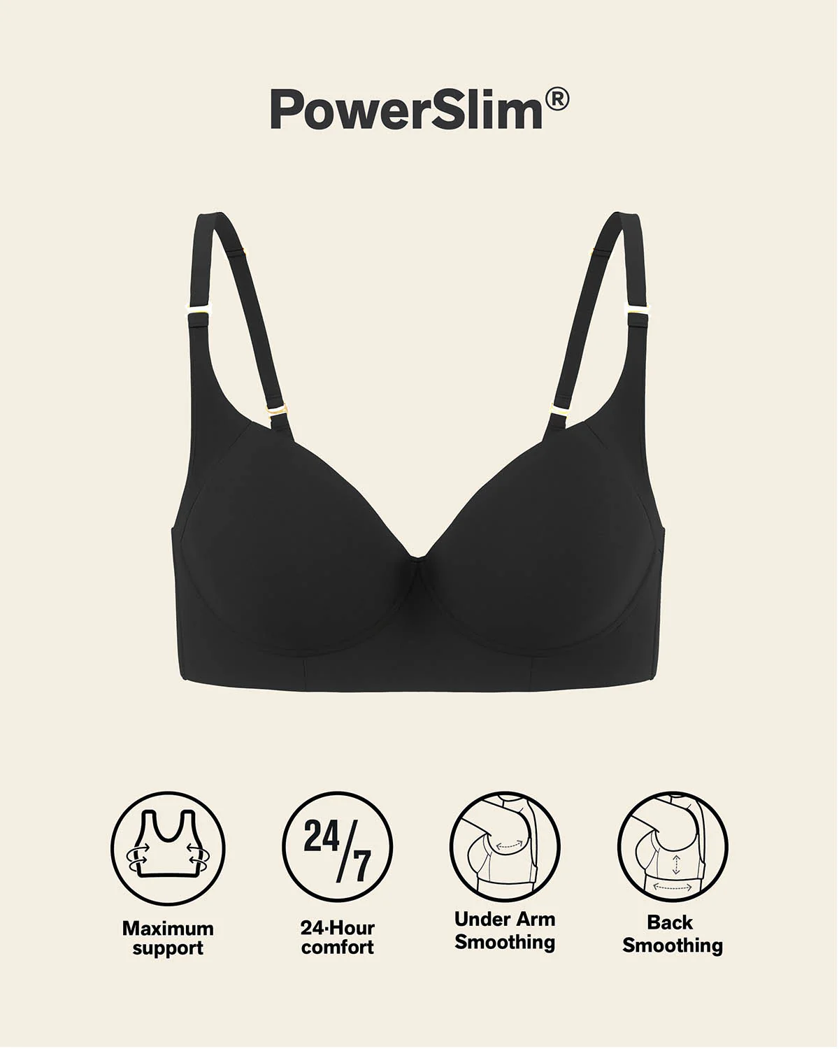Back Smoothing Bra with Soft Full Coverage Cups - Image 16