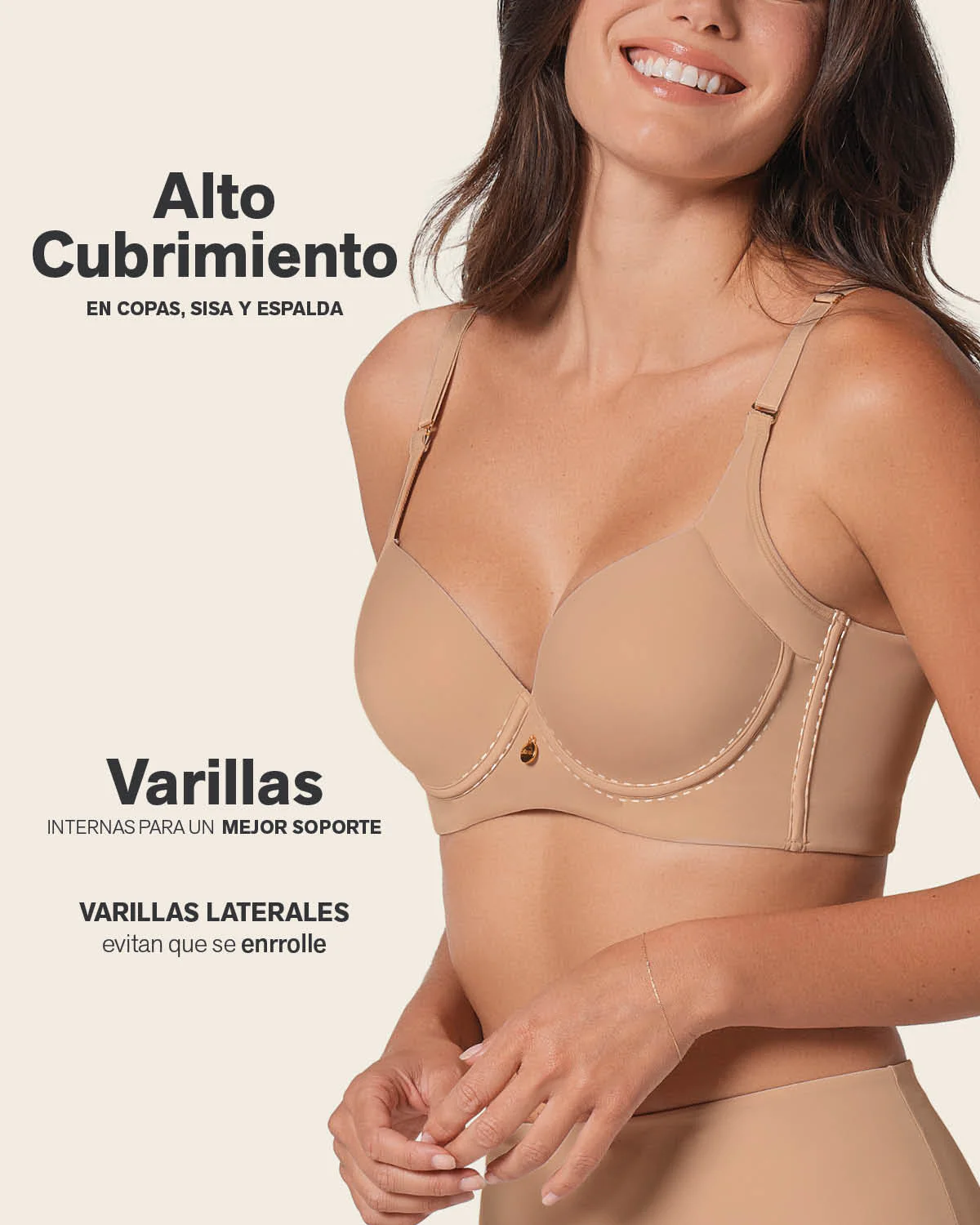 Back Smoothing Bra with Soft Full Coverage Cups - Image 24