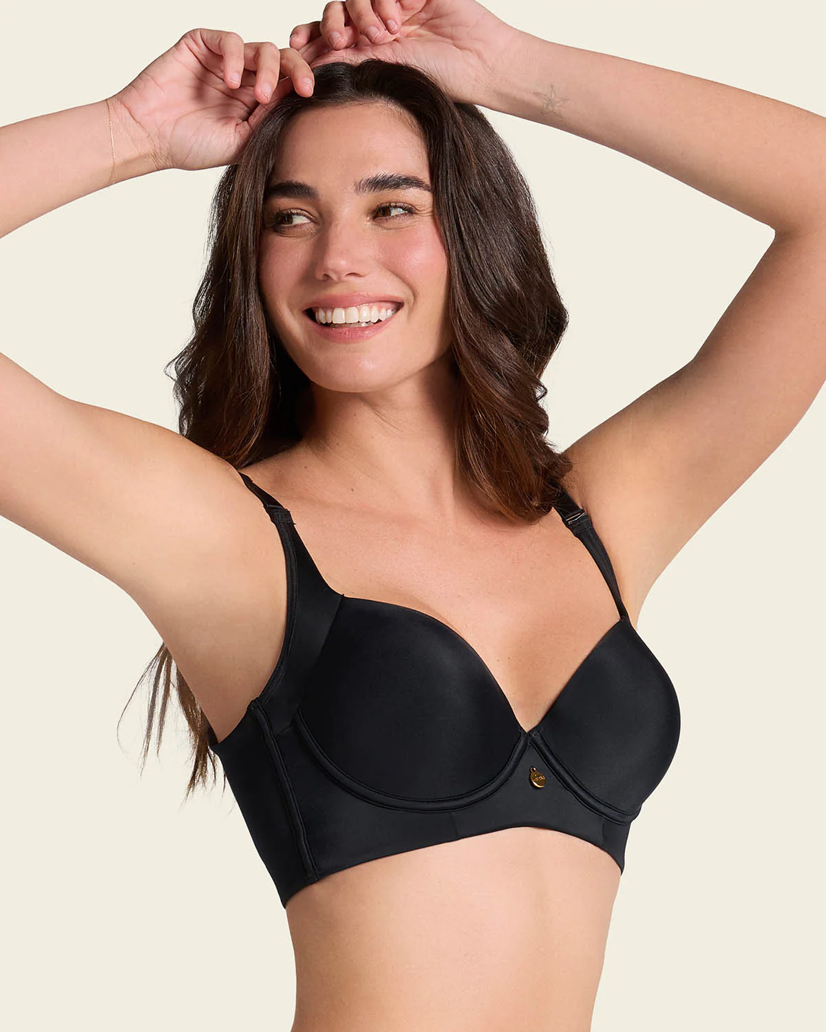 Back Smoothing Bra with Soft Full Coverage Cups - Image 9