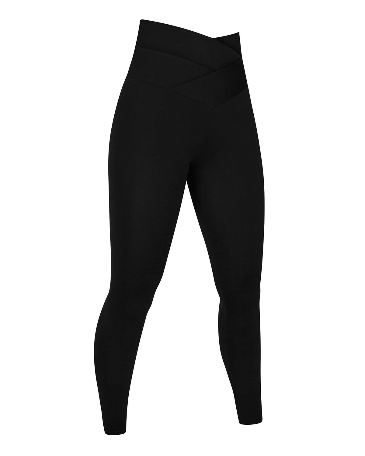 Criss Cross V Shape Waistband Legging - Image 11