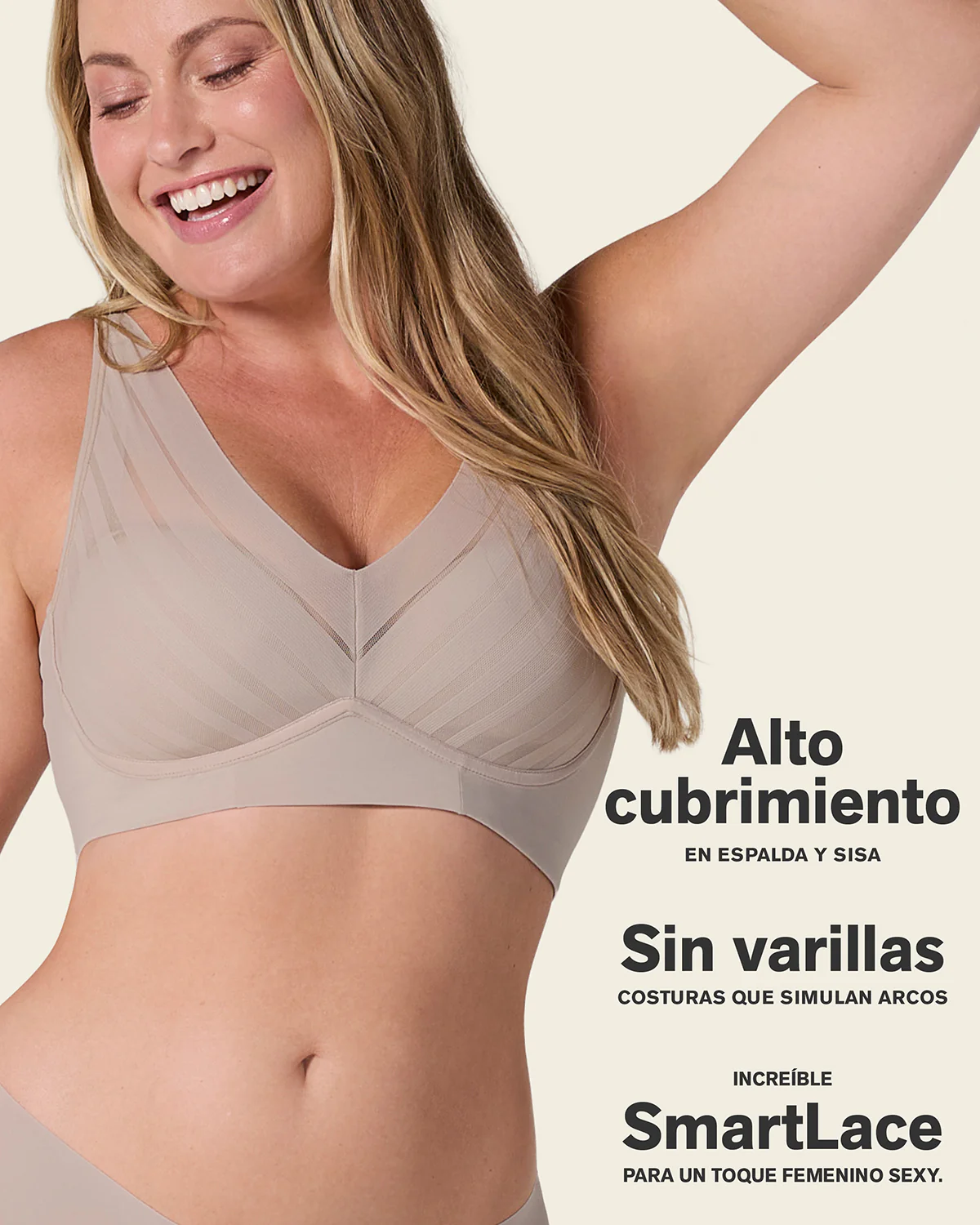 Lace Wireless Support Bra - Image 12