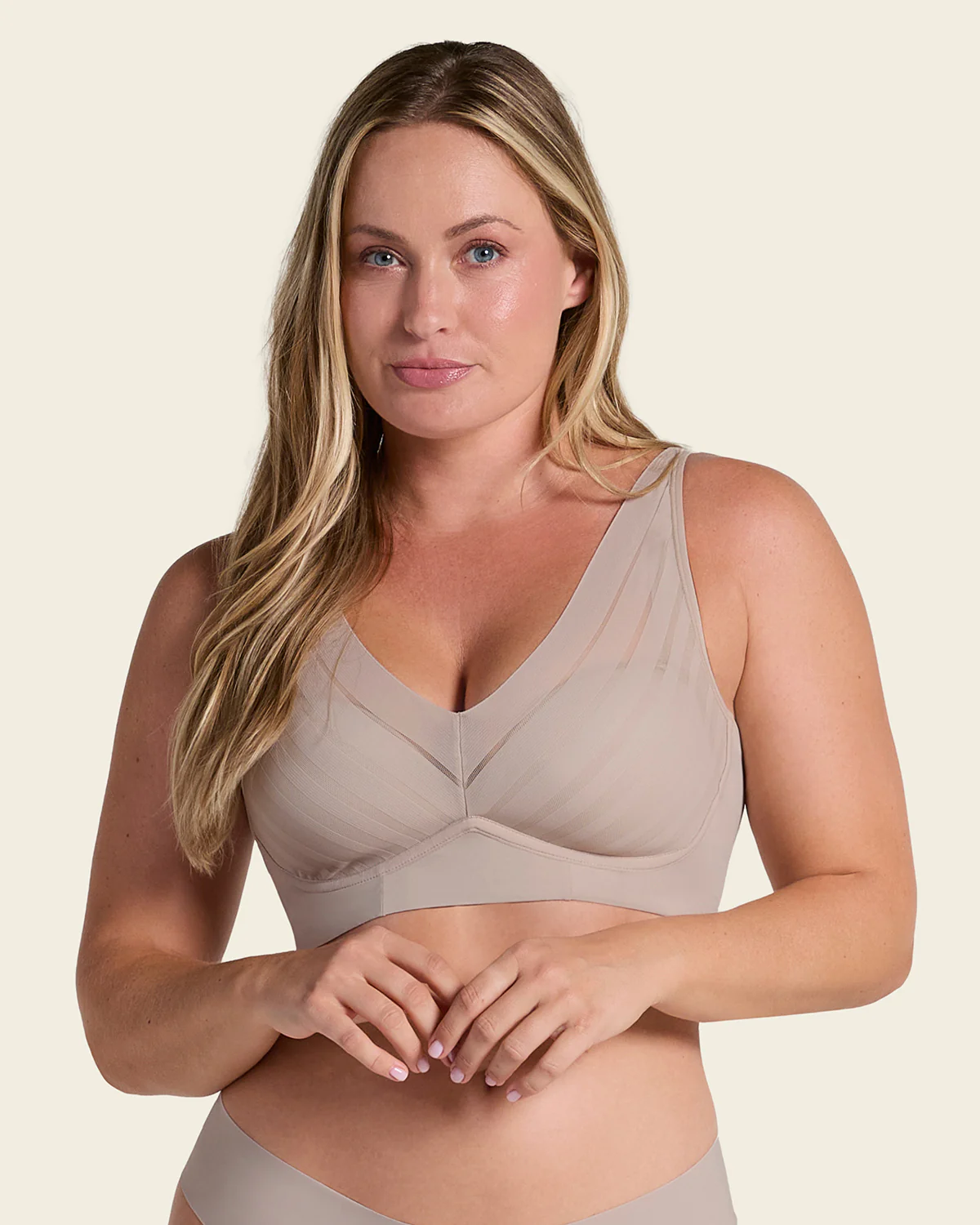 Lace Wireless Support Bra - Image 15
