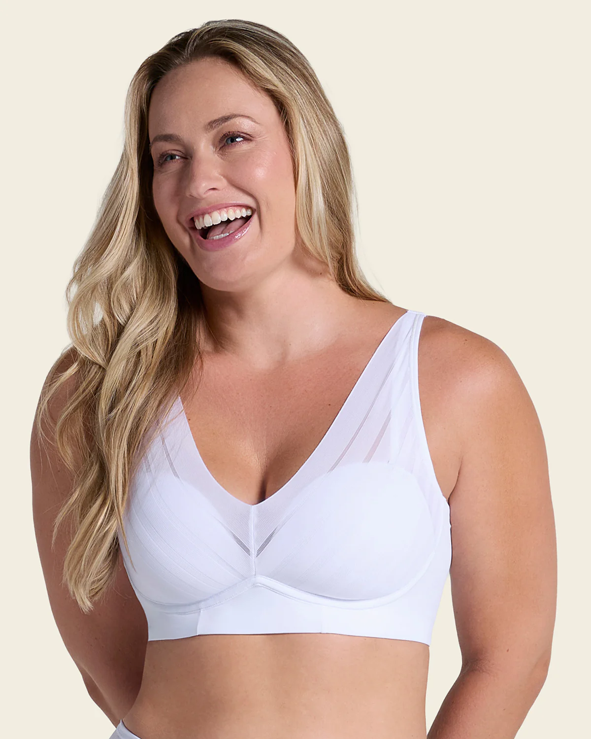 Lace Wireless Support Bra - Image 18